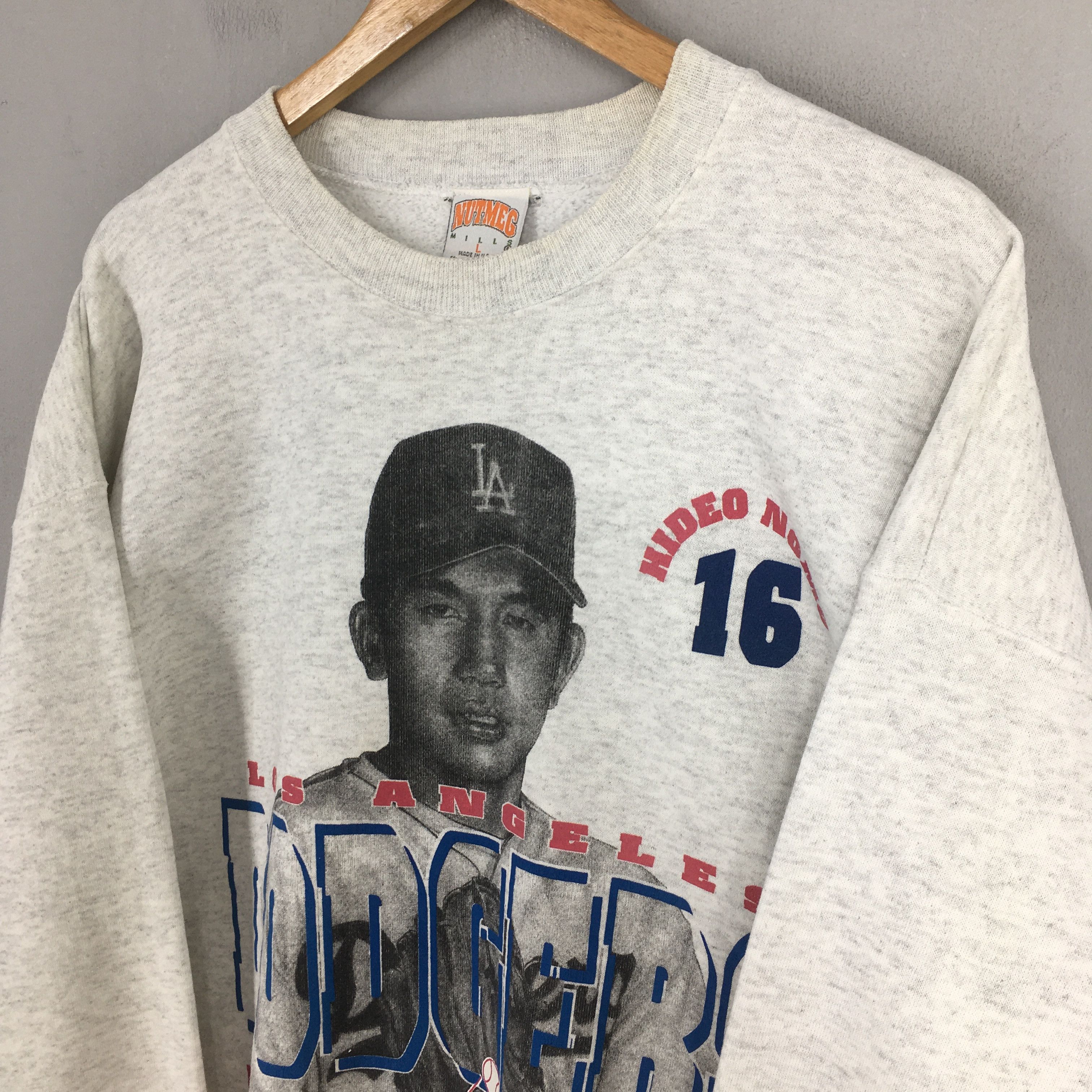 MLB × Vintage Vintage Los Angeles Dodgers MLB Sweatshirt Large Size US L / EU 52-54 / 3 - 3 Thumbnail