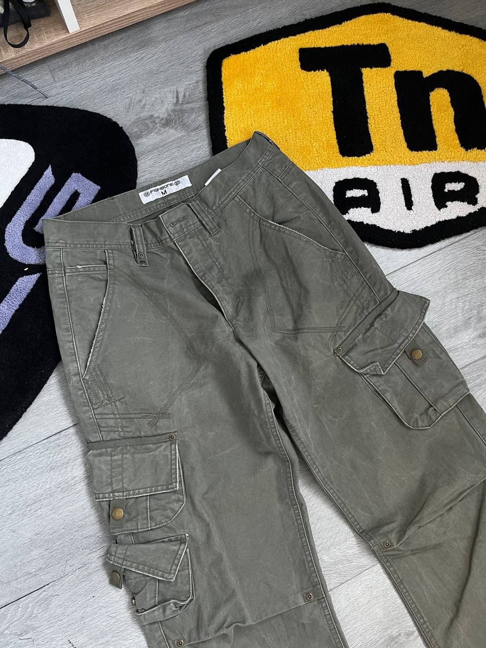 Japanese Brand × Streetwear × Vintage vintage rare cargo japanese brand cargo pants Size US 34 / EU 50 - 2 Thumbnail