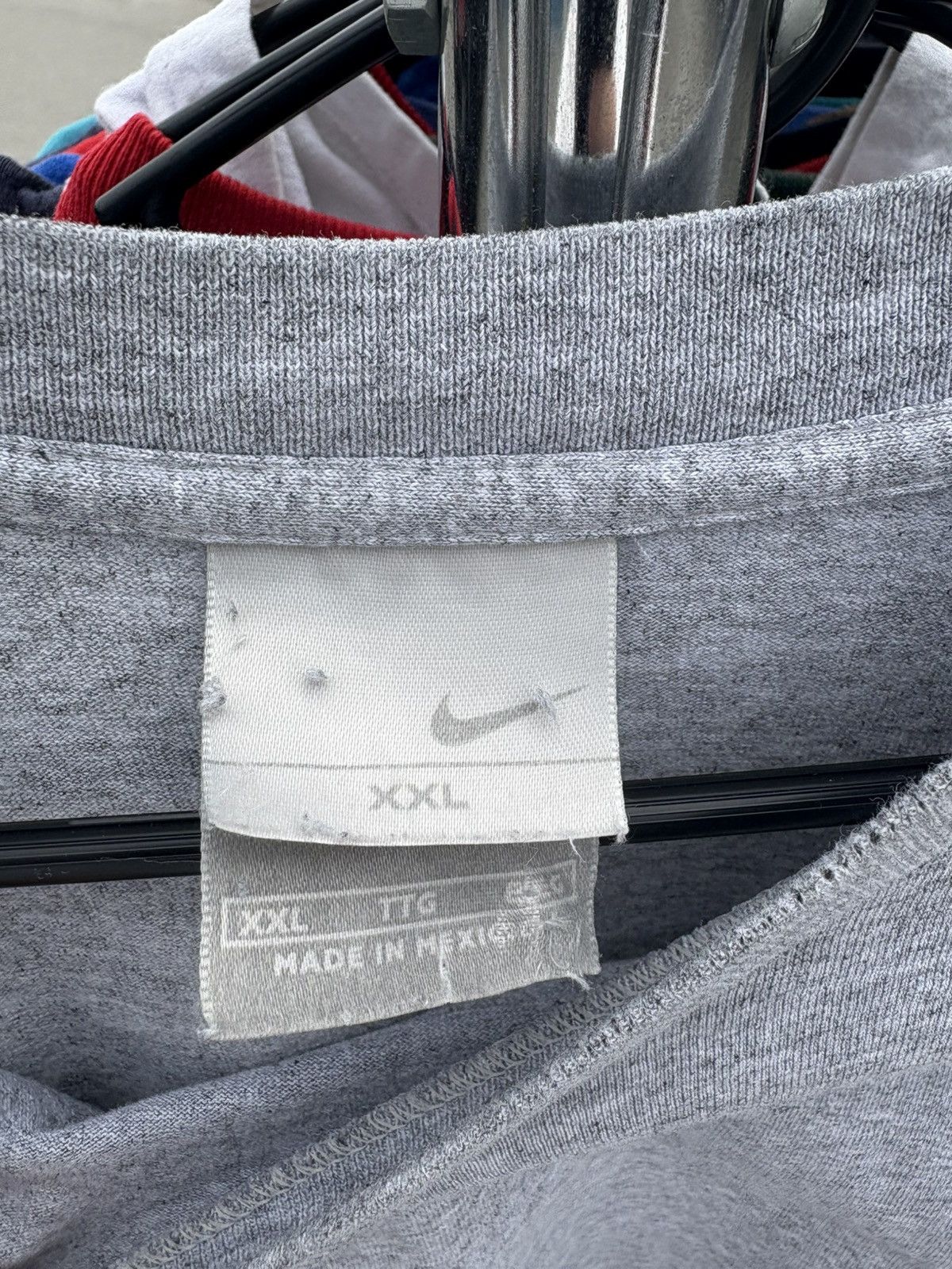 Nike × Vintage Y2K Nike Silver tag T-Shirt Size US XXL / EU 58 / 5 - 4 Thumbnail