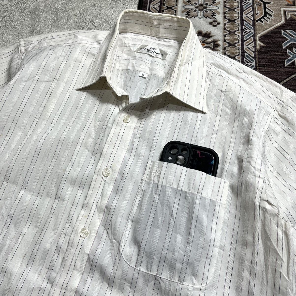 Balenciaga Balenciaga Paris Shirt Size US M / EU 48-50 / 2 - 2 Thumbnail