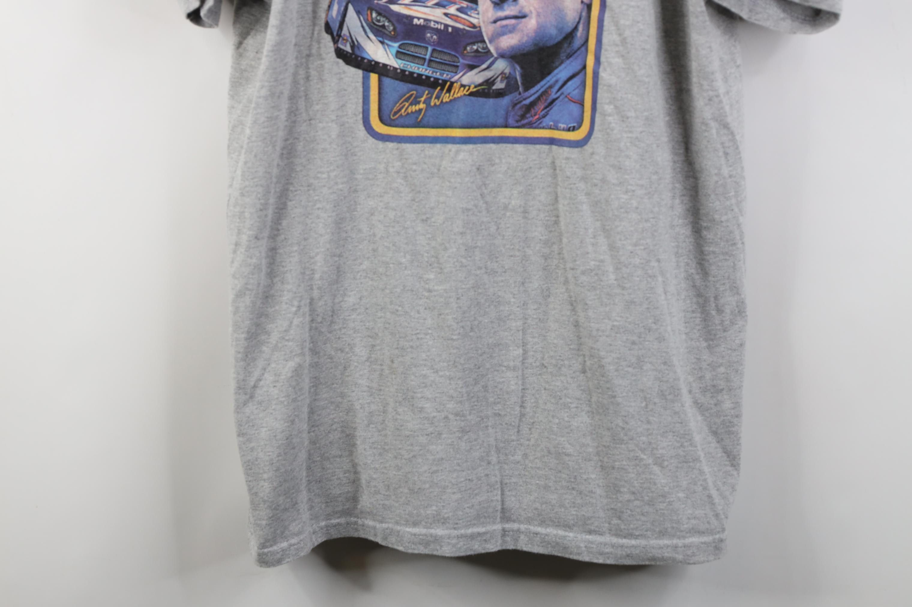 Vintage Vintage Y2K 2005 NASCAR Last Season Racing T-Shirt Gray Size US XL / EU 56 / 4 - 3 Thumbnail