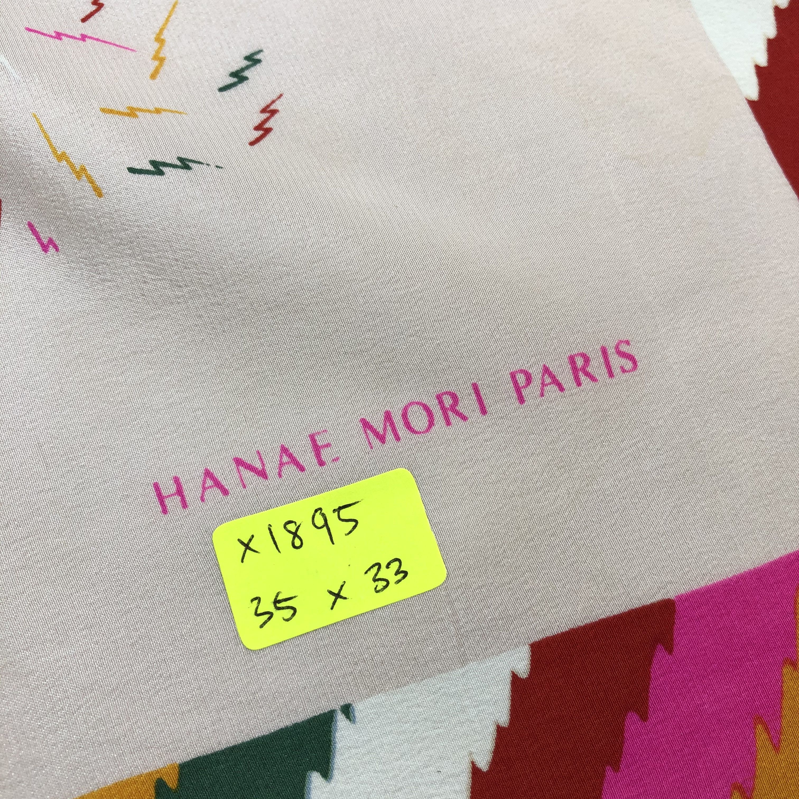 Hanae Mori Vintage Hanae Mori Silk Scarf Size ONE SIZE - 13 Thumbnail