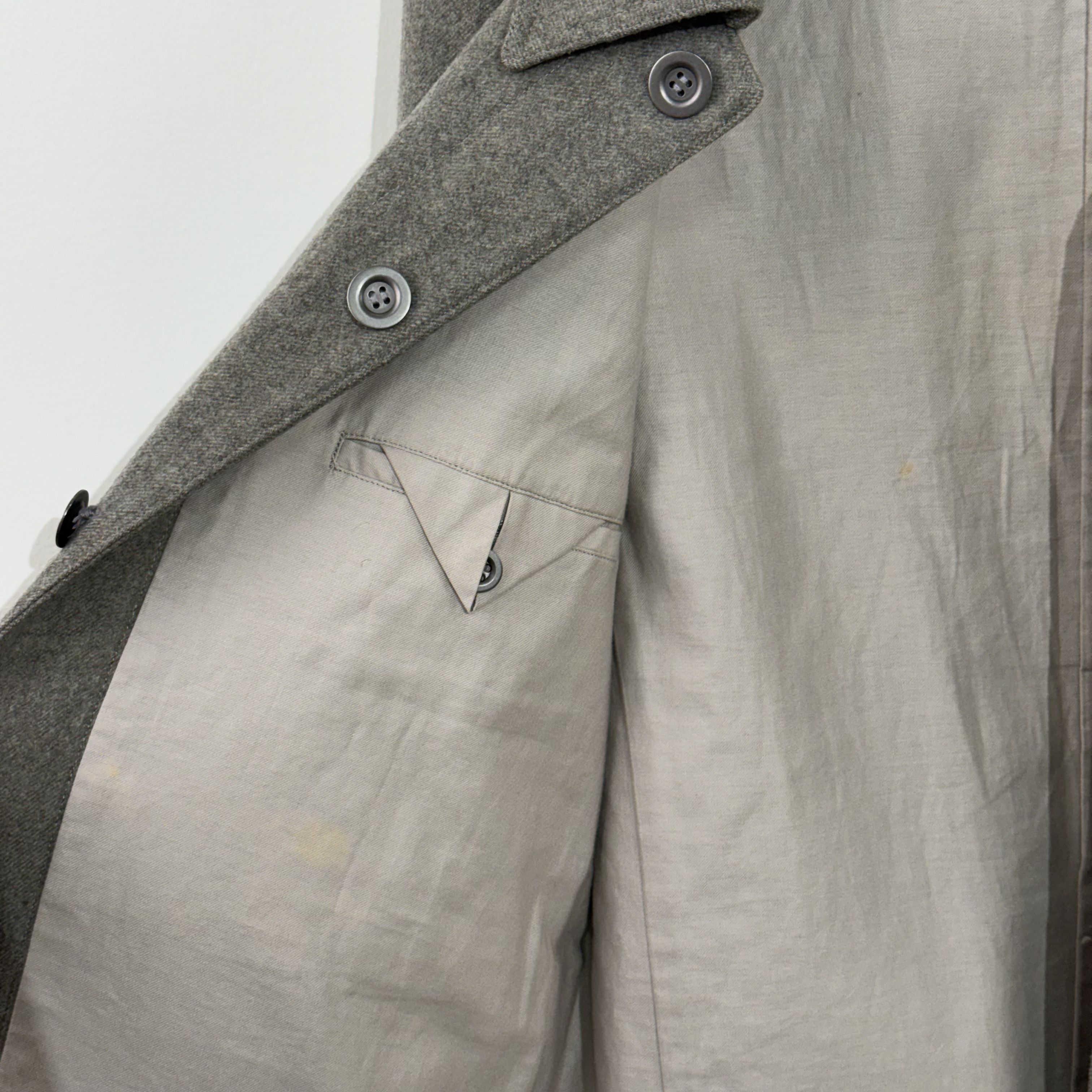 Y's Y’s Red Label 2006AW Wool Coverall Coat Size US M / EU 48-50 / 2 - 7 Thumbnail