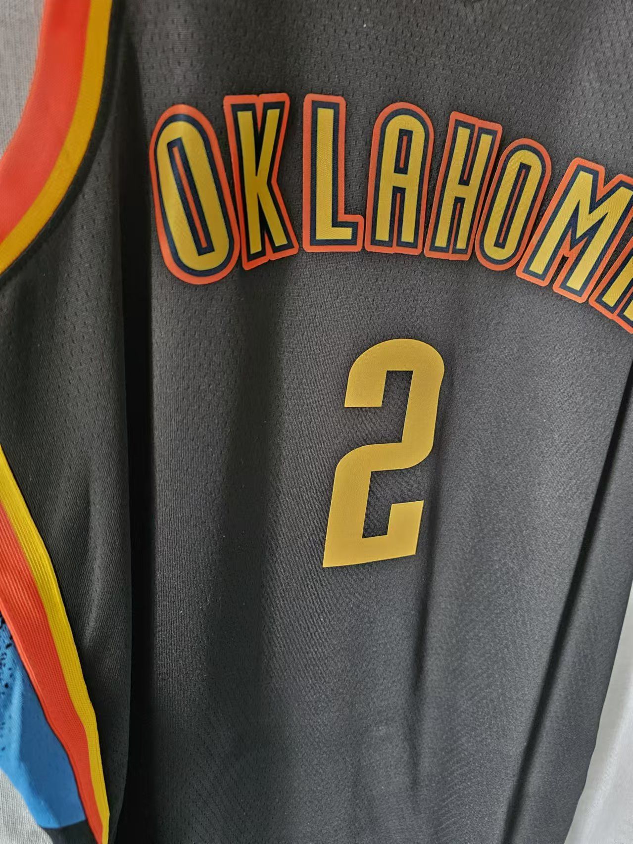 NBA Oklahoma City Thunder Shai Gilgeous-Alexander Jersey City Size US L / EU 52-54 / 3 - 4 Thumbnail