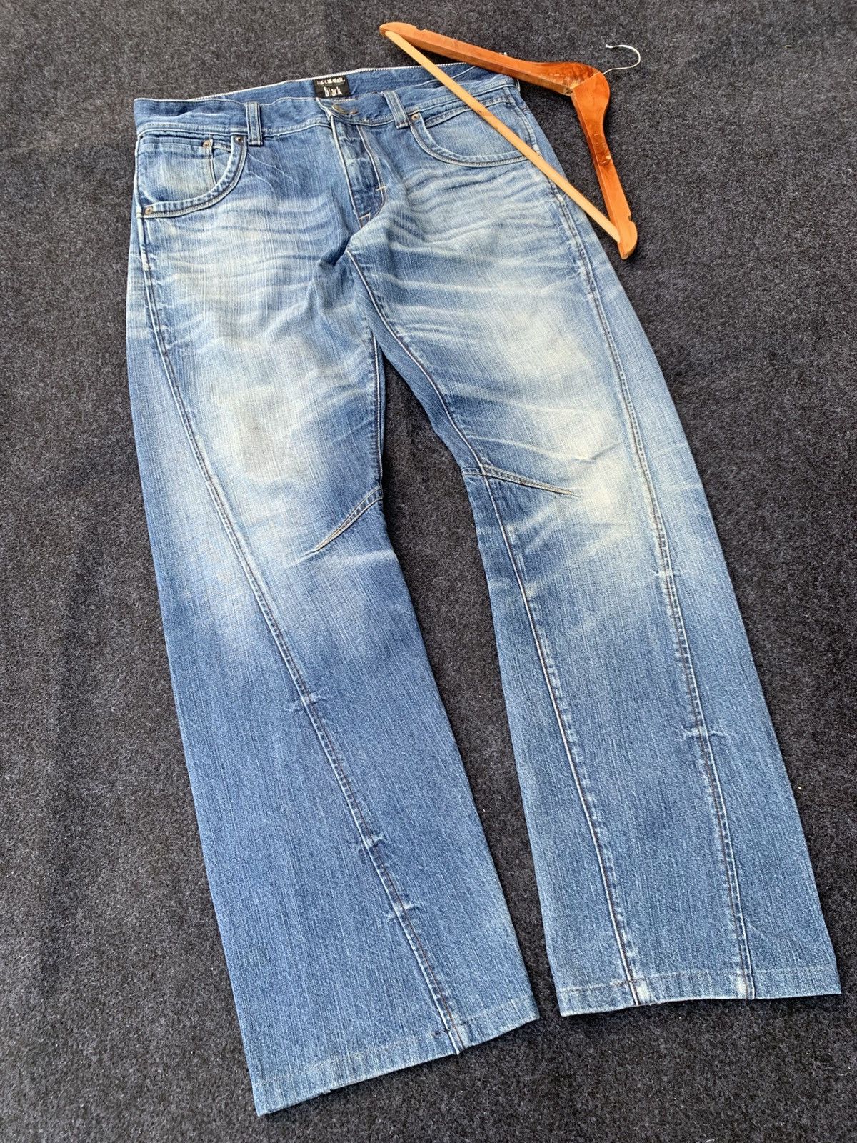 Number (N)ine BACK NUMBER BLACK JEAN LIKE NUMBER NINE. Size US 35 - 1 Thumbnail