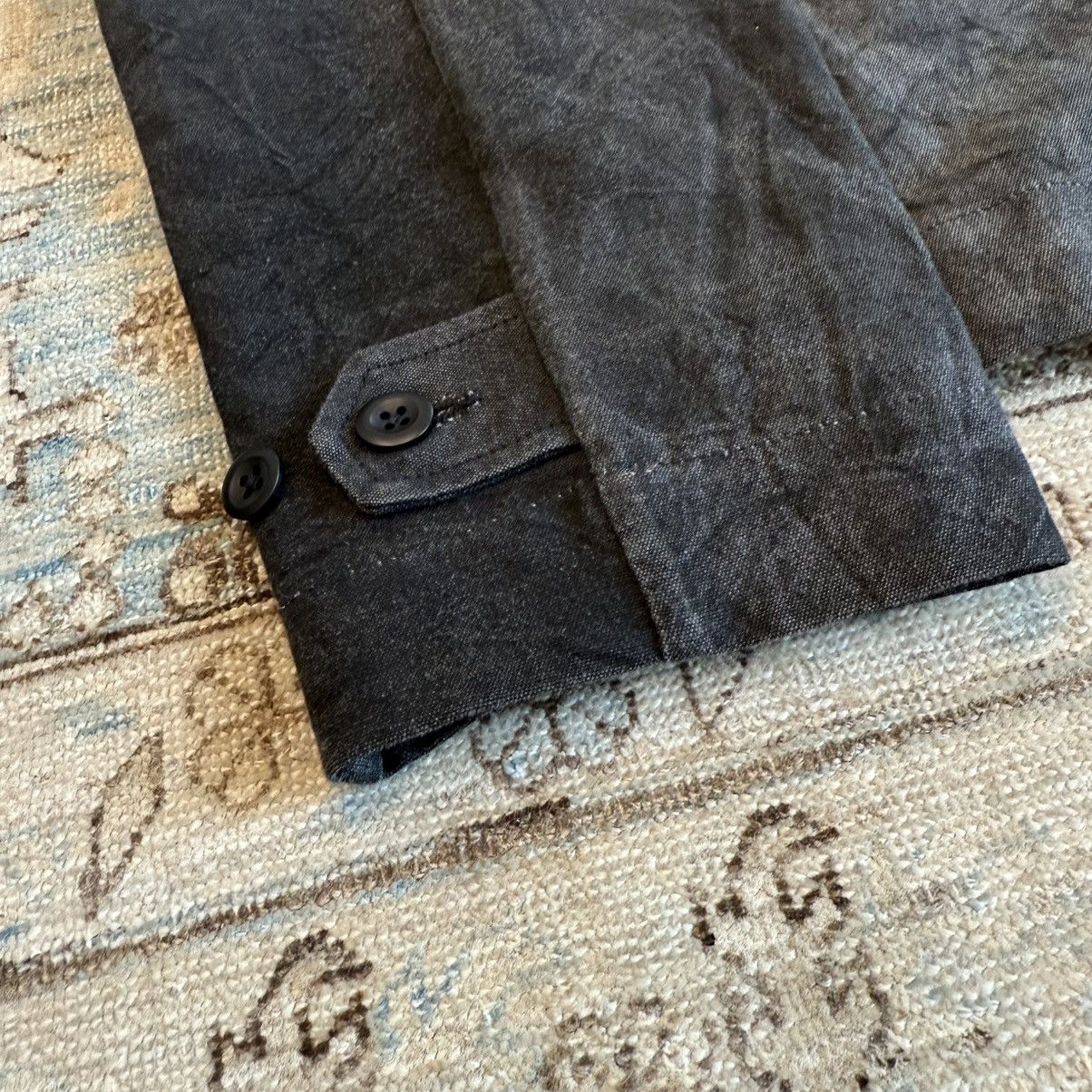 Evan Kinori Zip Jacket - Sumi Ink Dyed Canvas Size US M / EU 48-50 / 2 - 3 Thumbnail