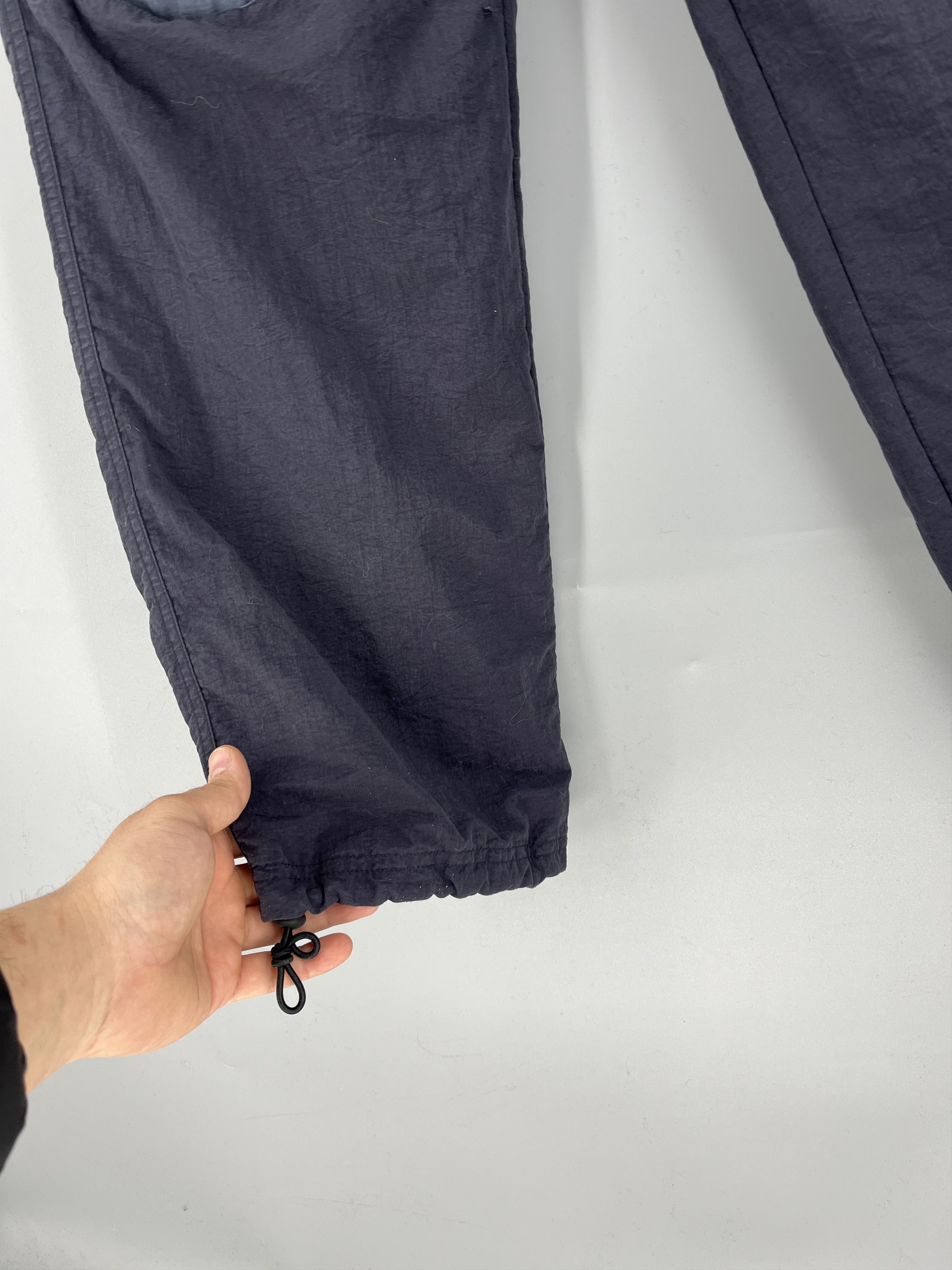 Adidas Vintage 90s Adidas Nylon Track Pants / Drill Pants Baggy Fit Size US 32 / EU 48 - 7 Thumbnail