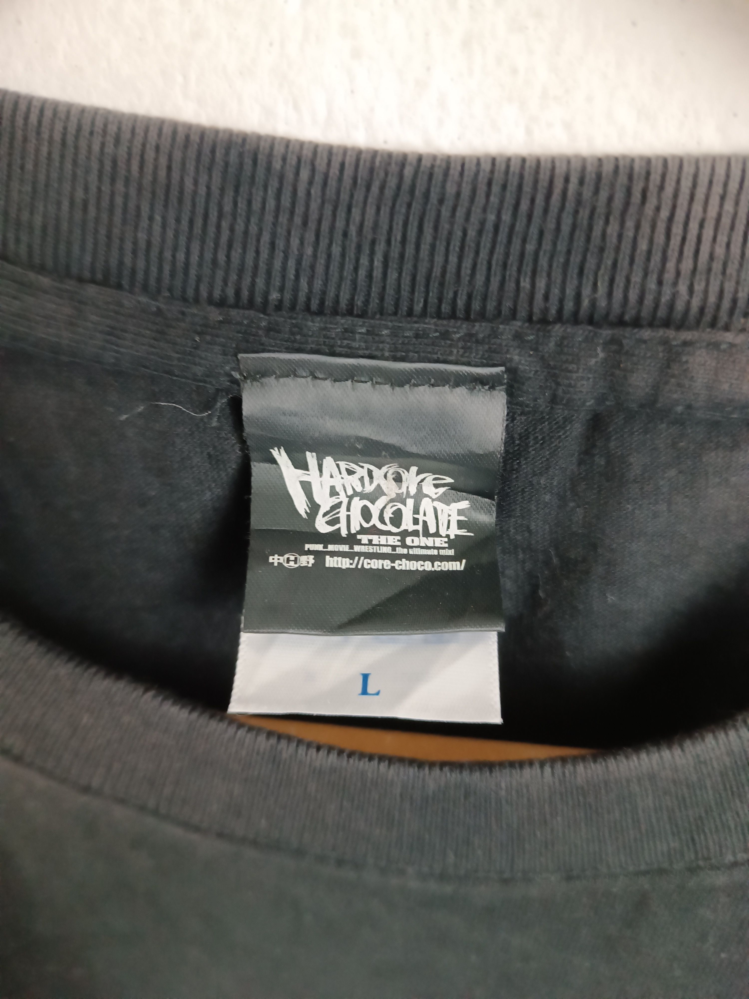 Vintage THRASHED FADED VINTAGE HARDCORE CHOCOLATE VERY RARE DESIGN Size US L / EU 52-54 / 3 - 8 Thumbnail