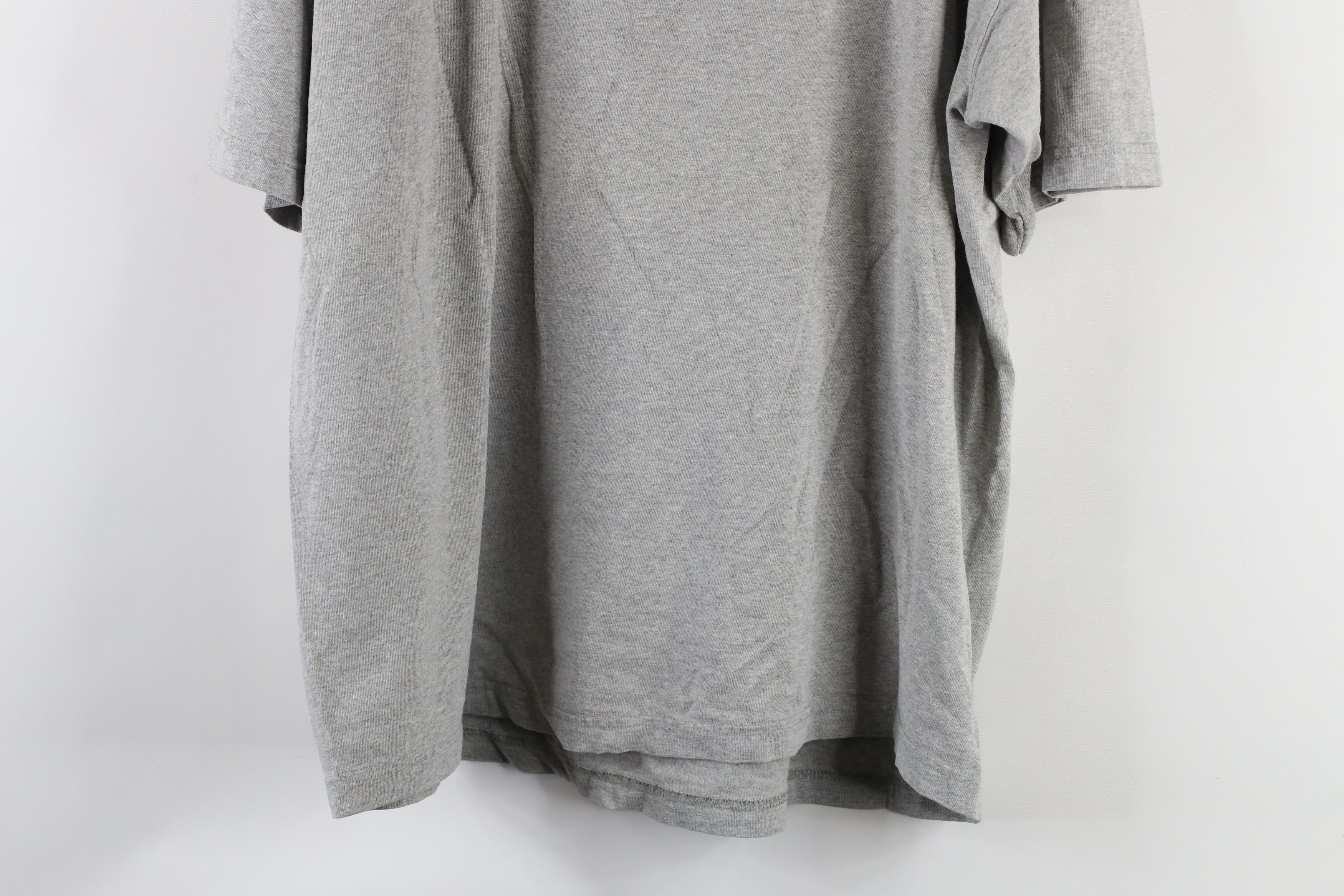 Vintage Vintage 90s Streetwear Short Sleeve T-Shirt Heather Gray Size US L / EU 52-54 / 3 - 8 Thumbnail