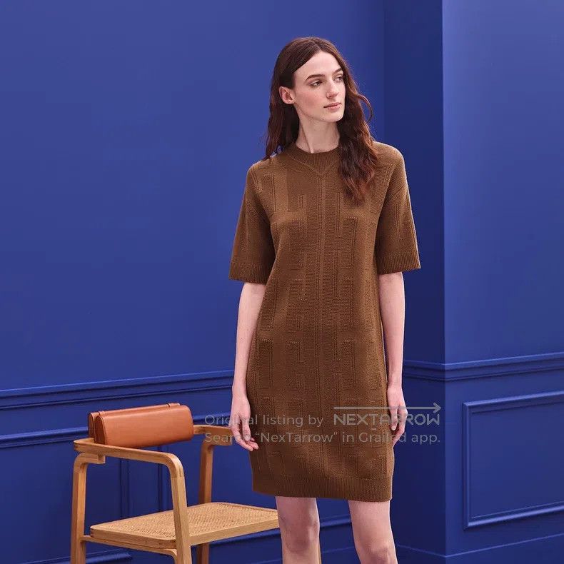 Hermes Hermes Knit Dress Size S / US 4 / IT 40 - 7 Thumbnail