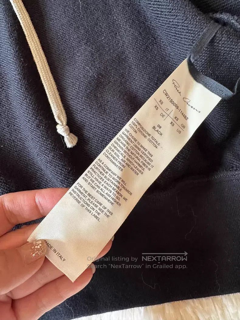 Rick Owens Rick Owens Small Five-Star LOGO Zipper Hoodie Size XS / US 0-2 / IT 36-38 - 4 Thumbnail