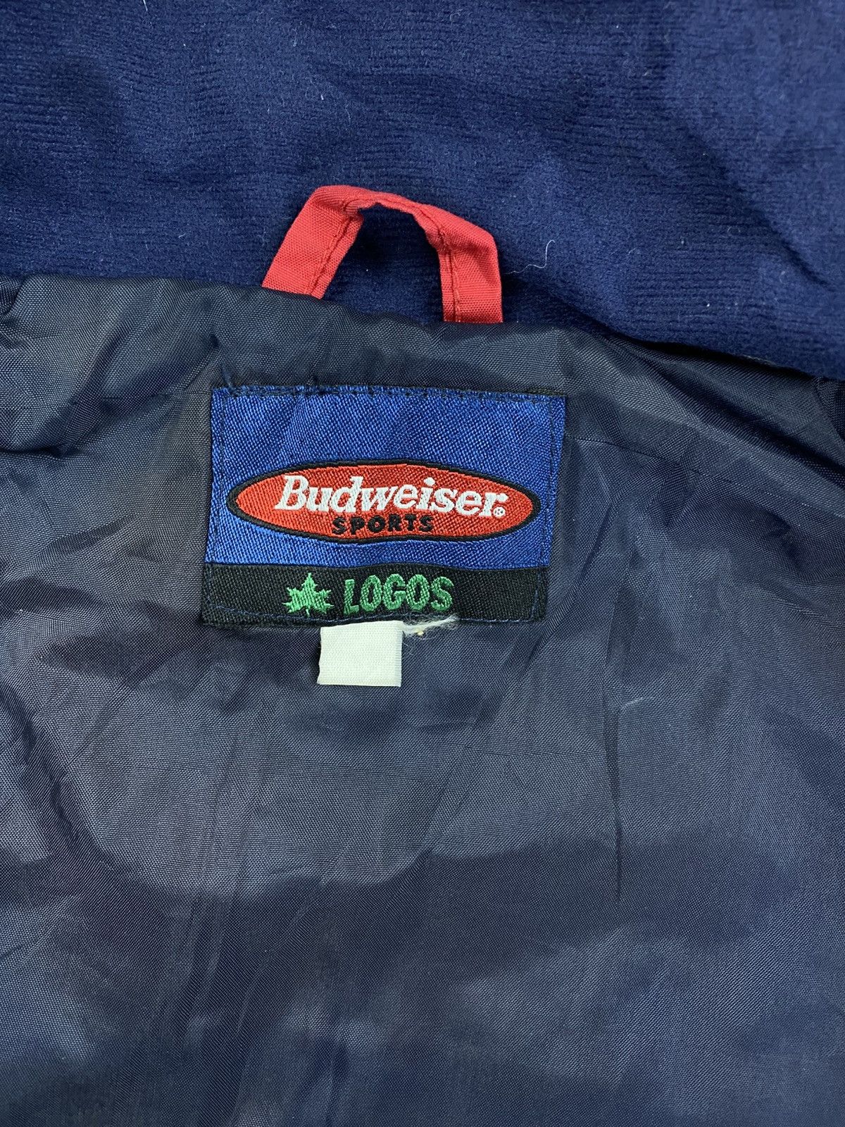 Budweiser Vintage Budweiser Sports Embroidered Zipper Jacket Size US XL / EU 56 / 4 - 9 Thumbnail
