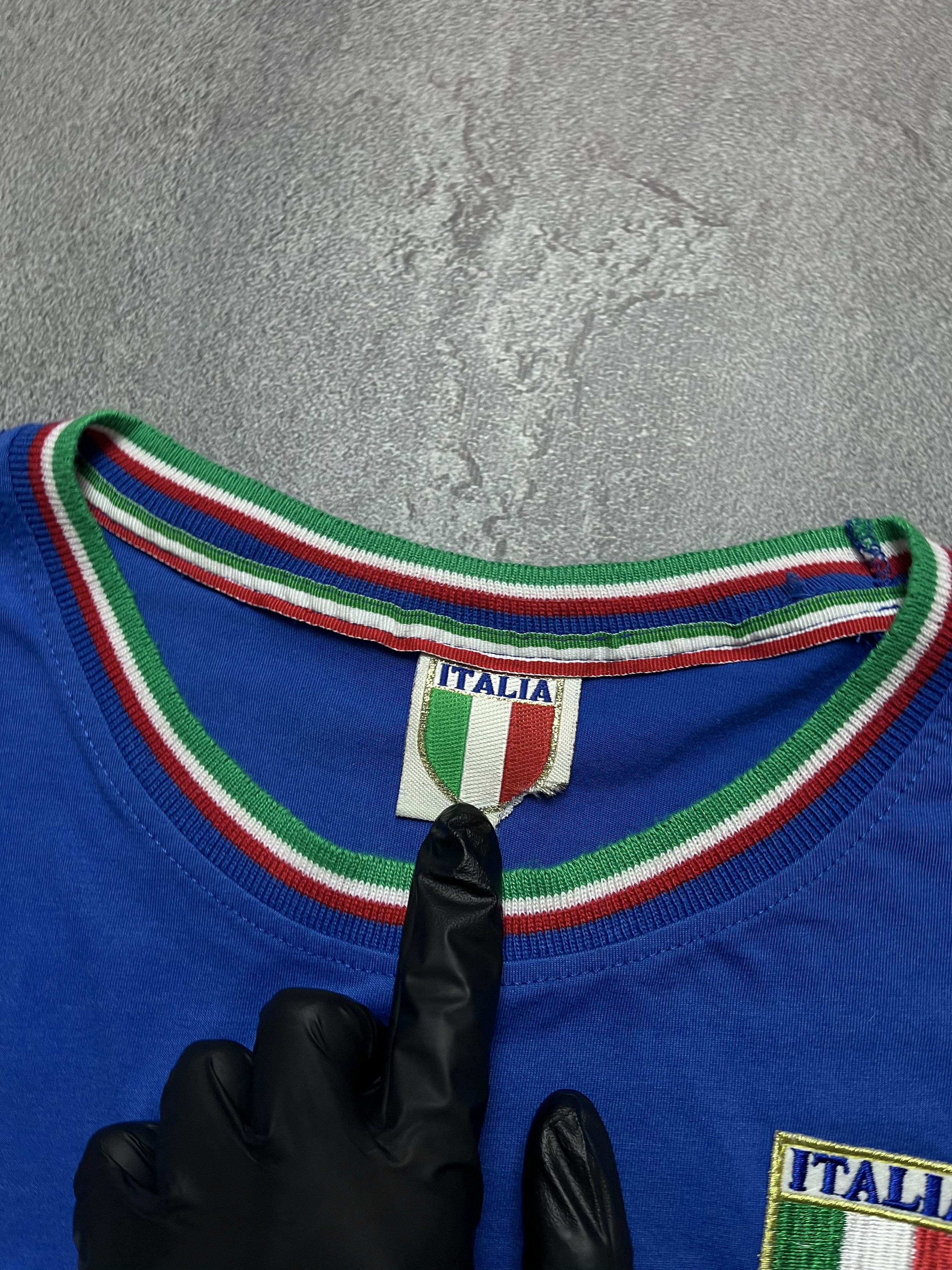 Vintage Vintage Italia Tee National Team Big Logo Y2K Mens XL Size US XL / EU 56 / 4 - 5 Thumbnail