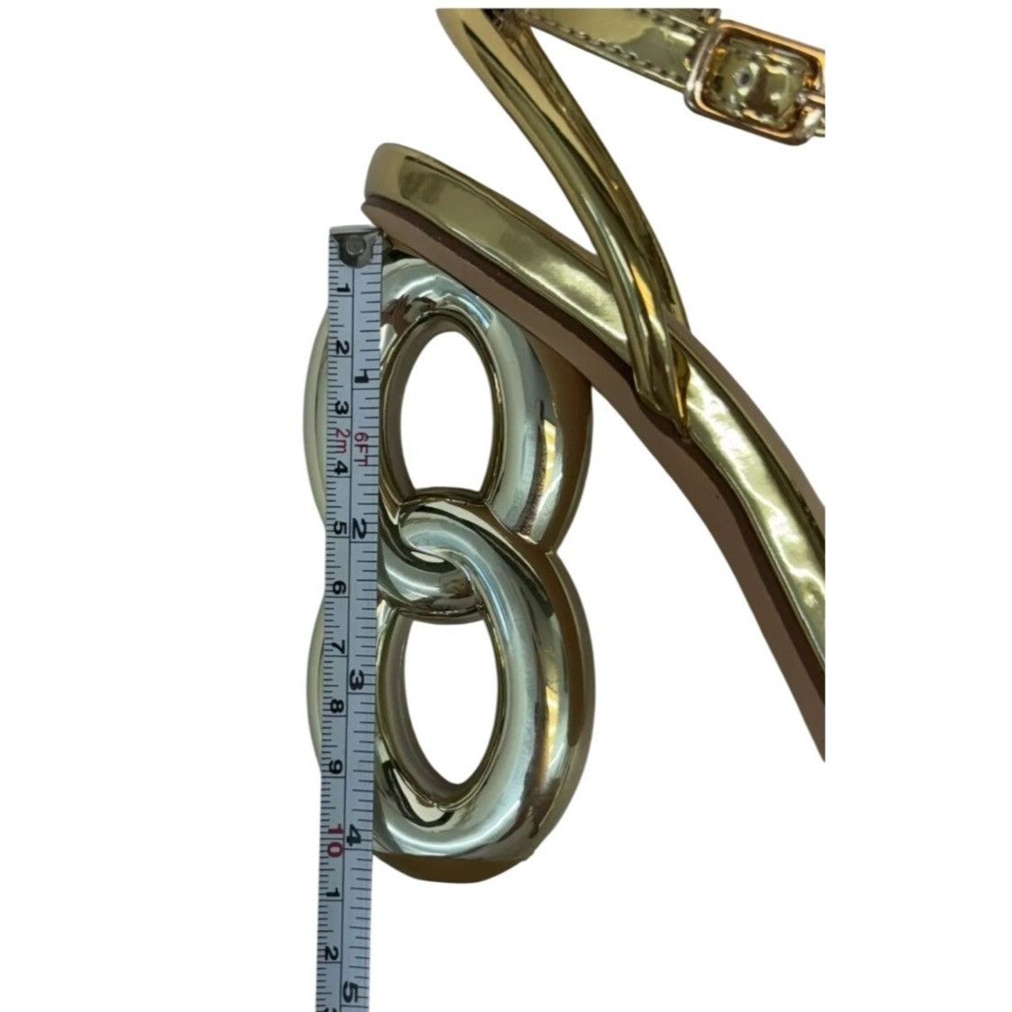 Other LILIANA / Duet-2 /Gold Metallic / Heeled Sandals / With Uni Size US 10 / IT 40 - 7 Thumbnail