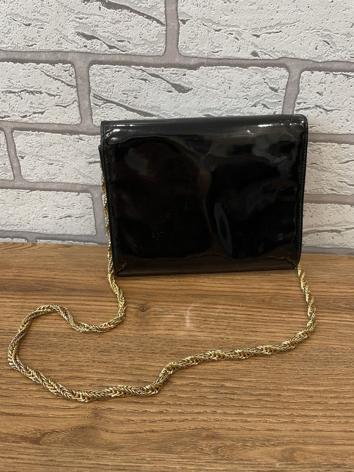 Gucci Gucci Shoulder Bag Small Dark Blue Leather Size ONE SIZE - 18 Thumbnail