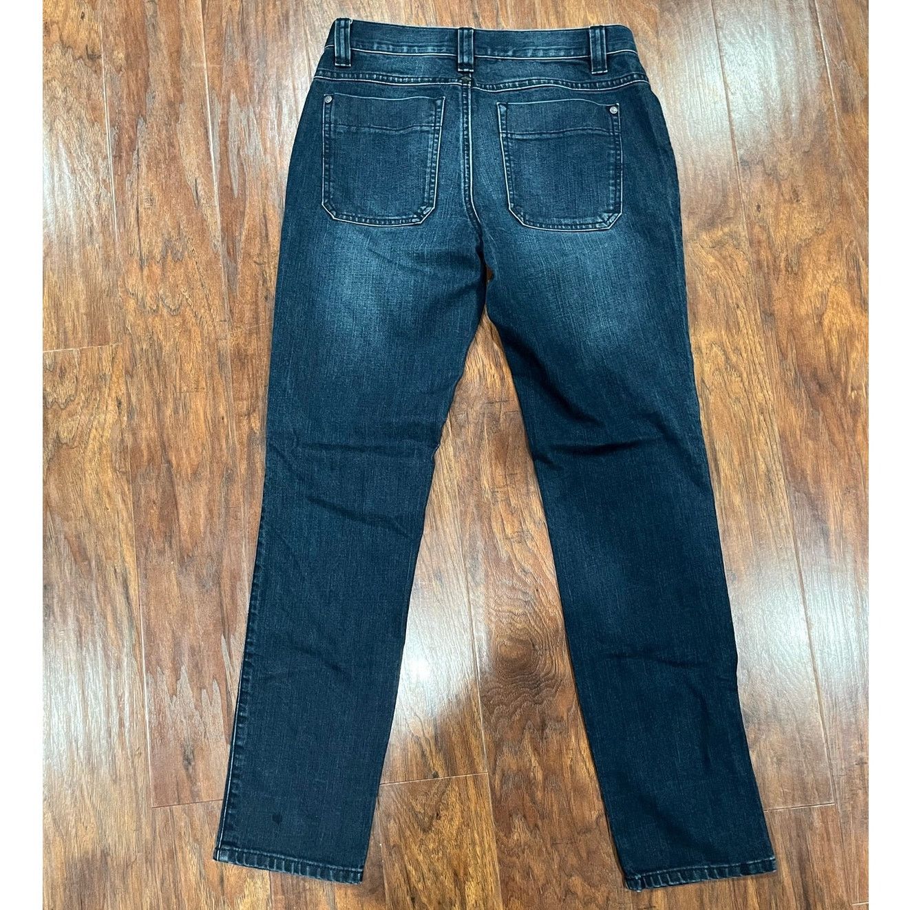 Prana prAna Jeans Size 2/26 Womens Blue Denim Straight Leg Size 26" / US 2 / IT 38 - 2 Thumbnail