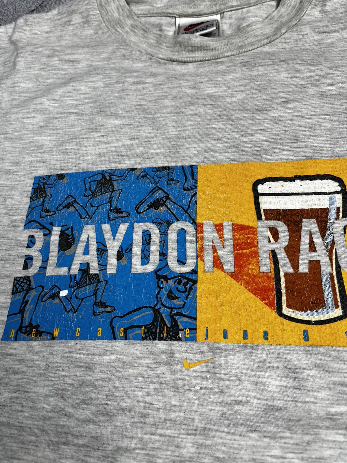 Nike Nike blaydon race t shirt vintage Size US L / EU 52-54 / 3 - 4 Thumbnail