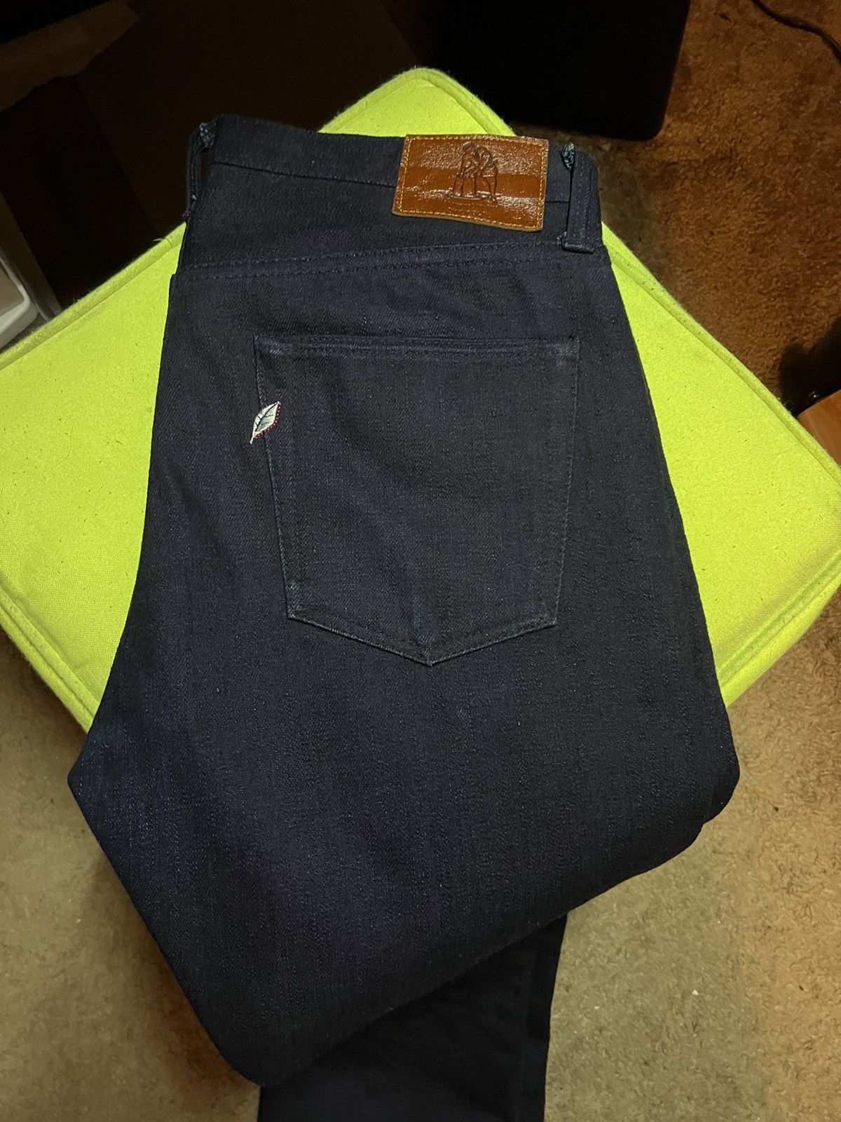 Pure Blue Japan PBJ Rare Purple Face 14oz XX-014 Slim
