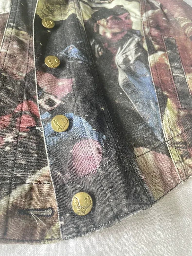 Vivienne Westwood Vivienne Westwood War Oil Painting Denim Jacket Vintage Ja Size S / US 4 / IT 40 - 3 Thumbnail