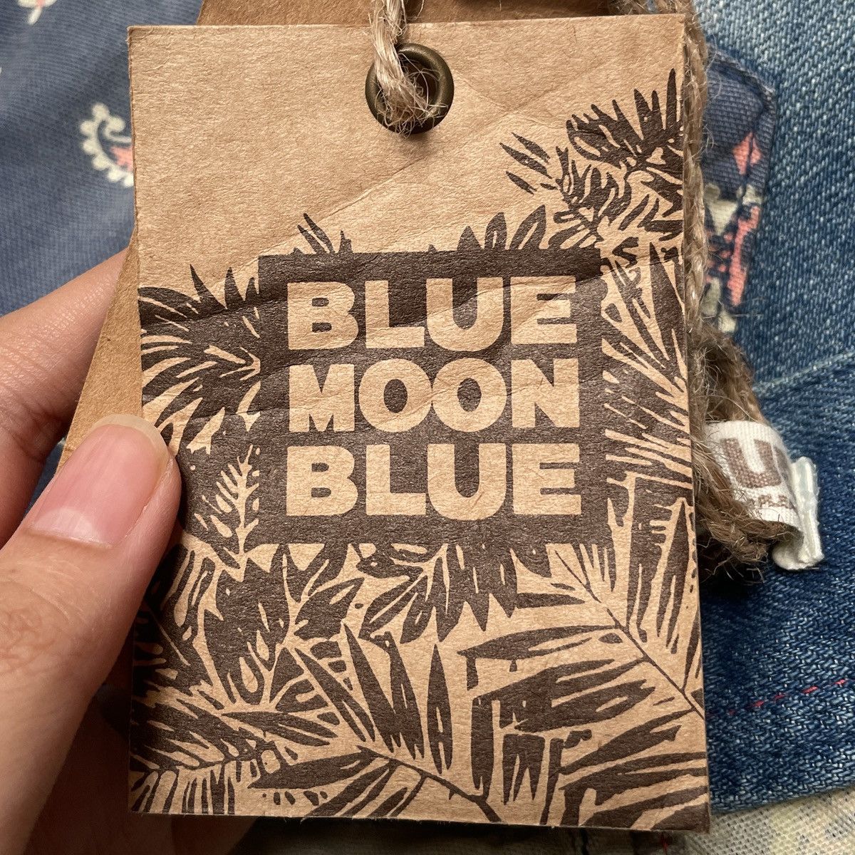 Blue Blue Japan Vintage Japanese Brand Blue Moon Blue Jeans 2000s Size US 34 / EU 50 - 10 Thumbnail