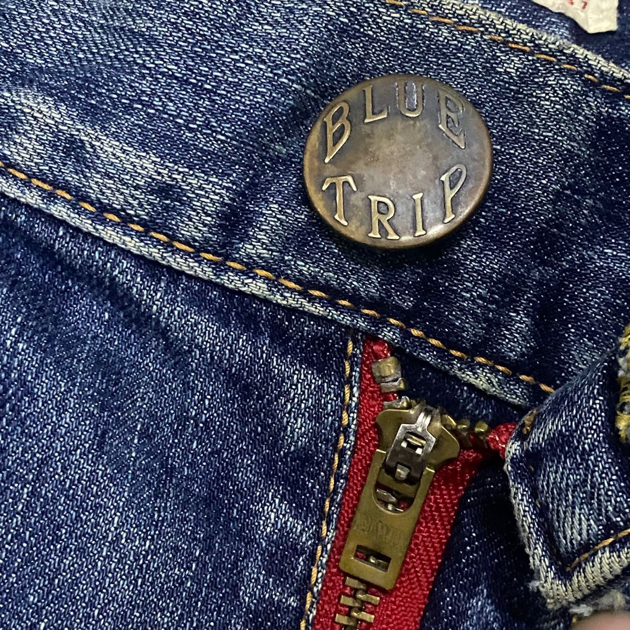 Edwin 💥Flare💥 Edwin Blue Trip Backle Back Distressed Denim Size US 34 / EU 50 - 19 Thumbnail