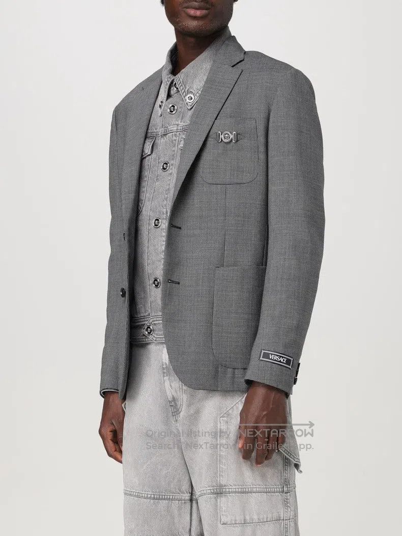 Versace Versace Suit Size 48S - 2 Thumbnail