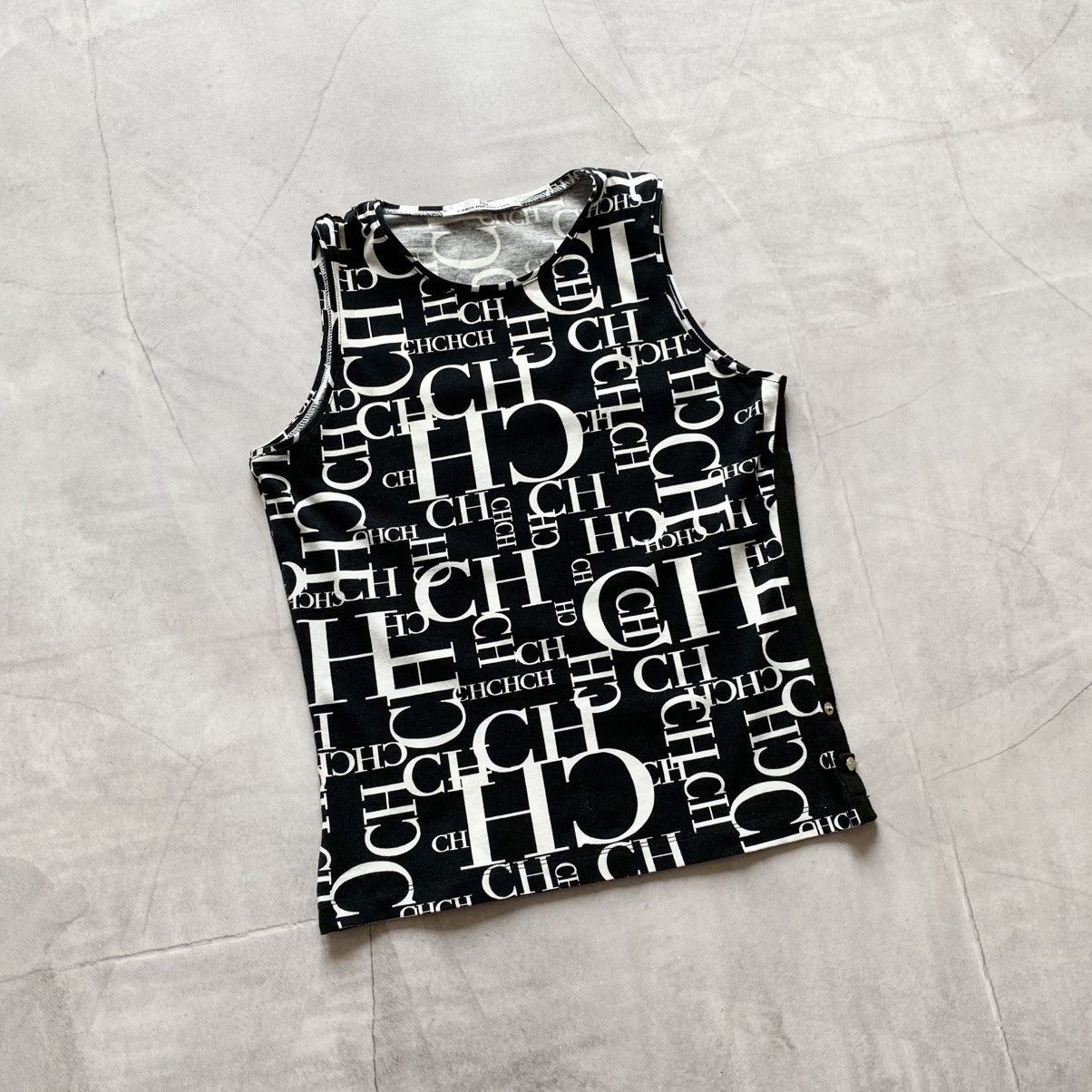 Carolina Herrera Carolina Herrera Hysteric Glamour Style Tank Top T-Shirt Y2K Size S / US 4 / IT 40 - 1 Thumbnail
