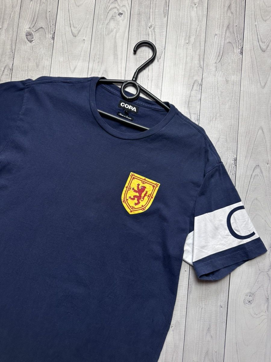 Vintage Vintage Scotland soccer tee 10 logo rare Size US L / EU 52-54 / 3 - 3 Thumbnail