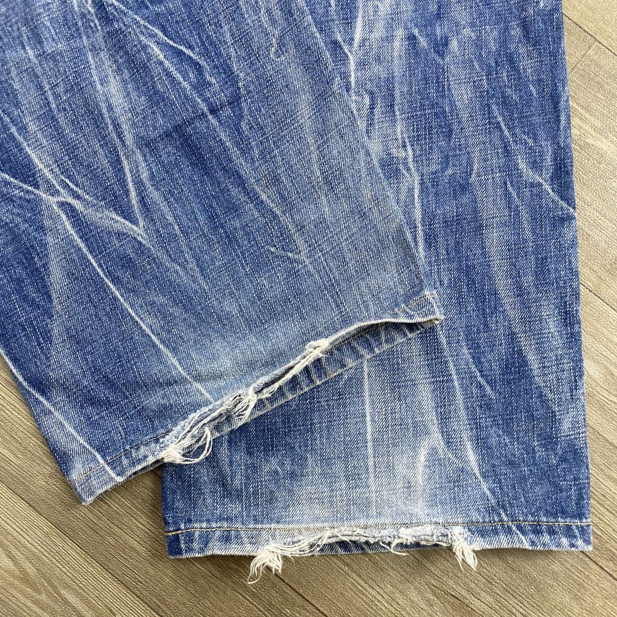 Levi's Vintage Clothing 🇯🇵 1990s Vintage Levis 503 Japan 33x33 Distressed Faded Jeans Size US 33 - 11 Thumbnail