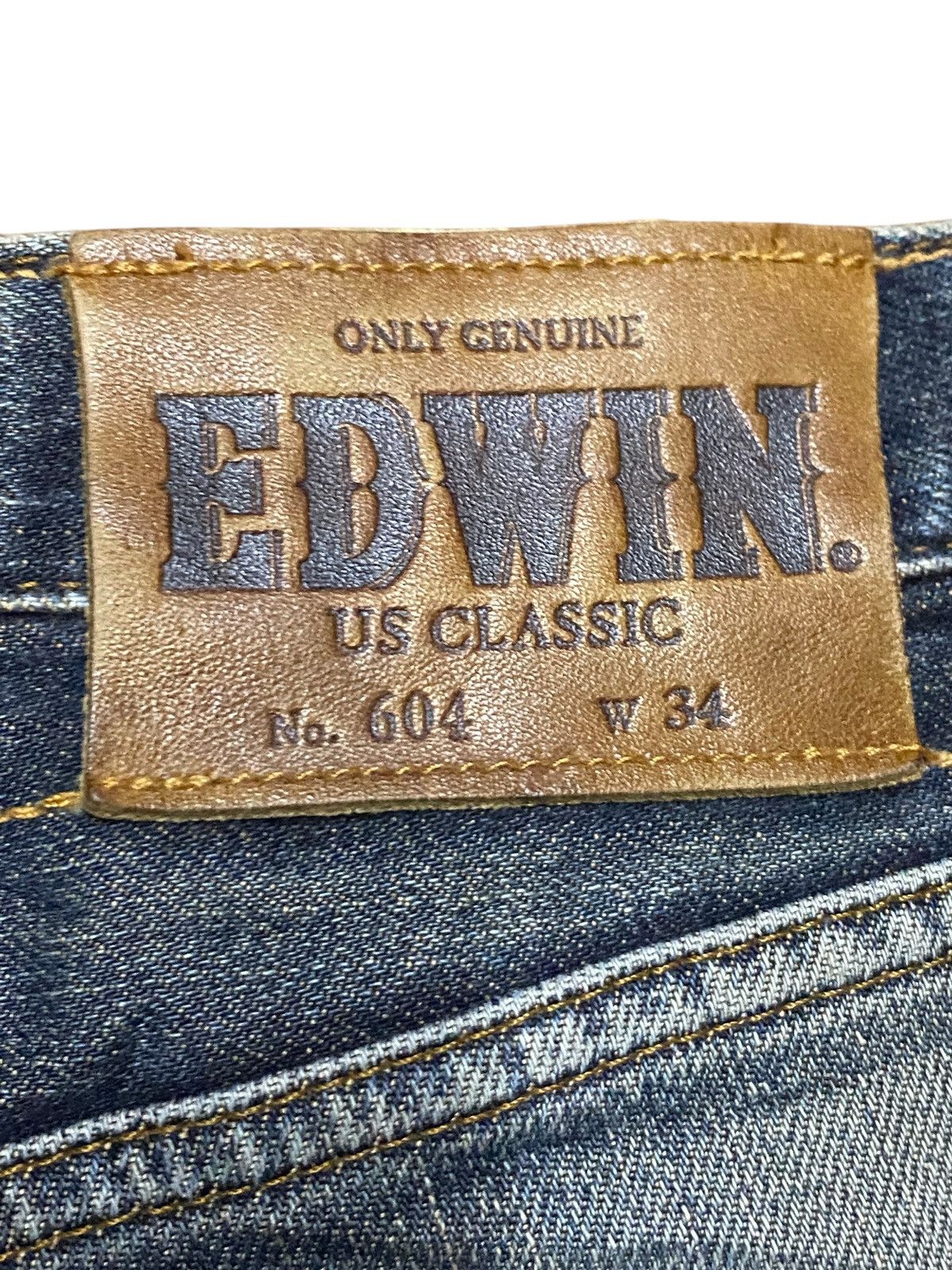 Junya Watanabe Vintage Japanese Brand Edwin Us Classic Distressed Jeans Size US 34 / EU 50 - 17 Thumbnail