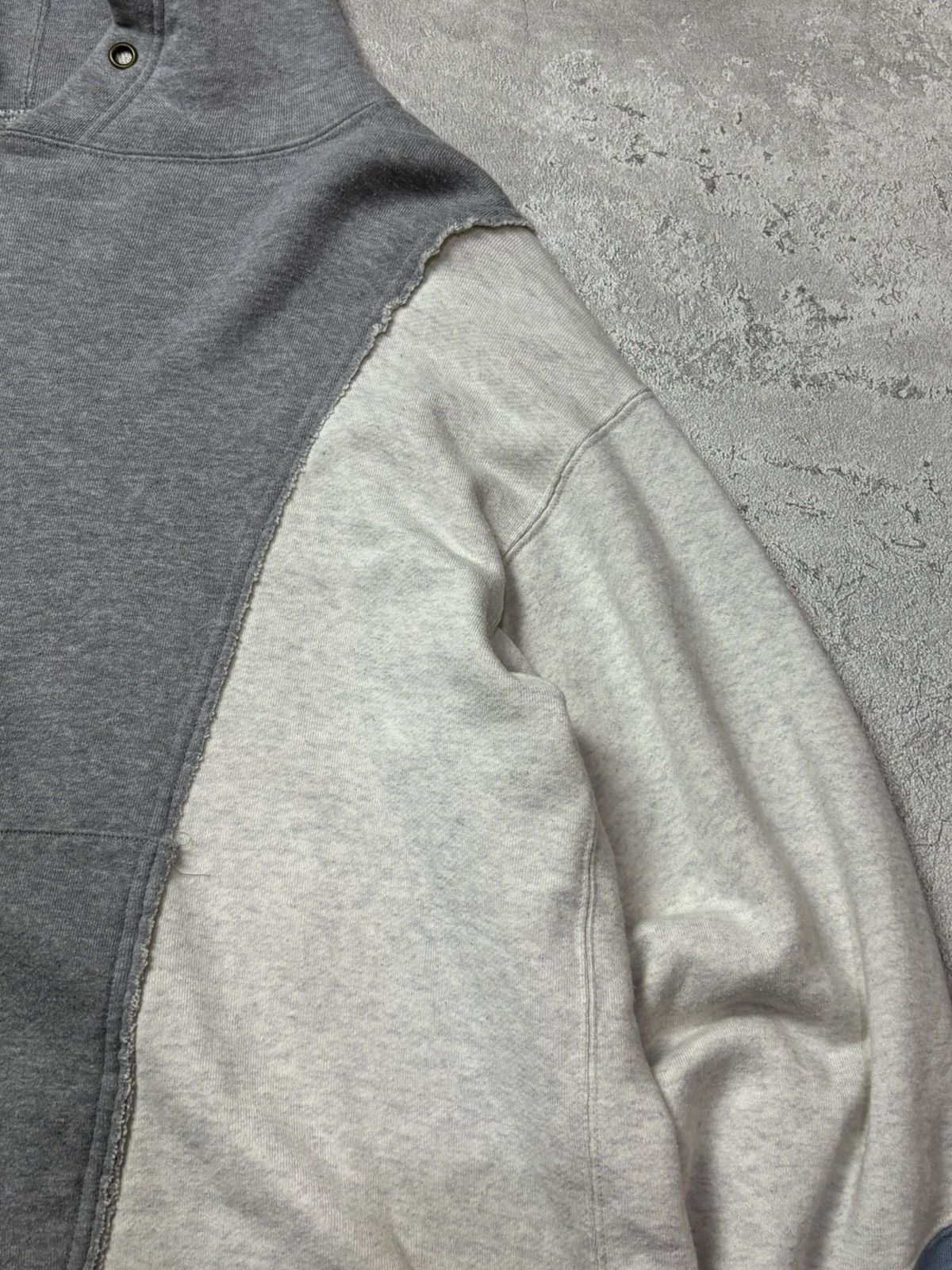 Facetasm Facetasm grey Colorblock hoodie Size US M / EU 48-50 / 2 - 5 Thumbnail