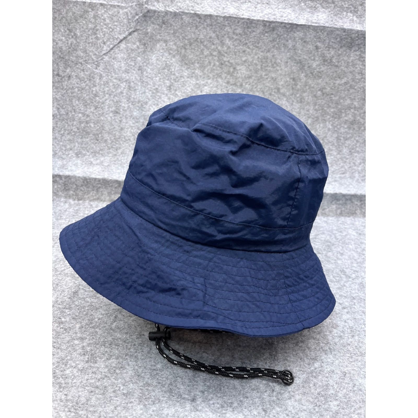 Vintage VINTAGE Bucket Sun Hat Adult One Size Blue 100% Nylon Fish Hunt Camp Hike Outdoors Size ONE SIZE - 4 Thumbnail