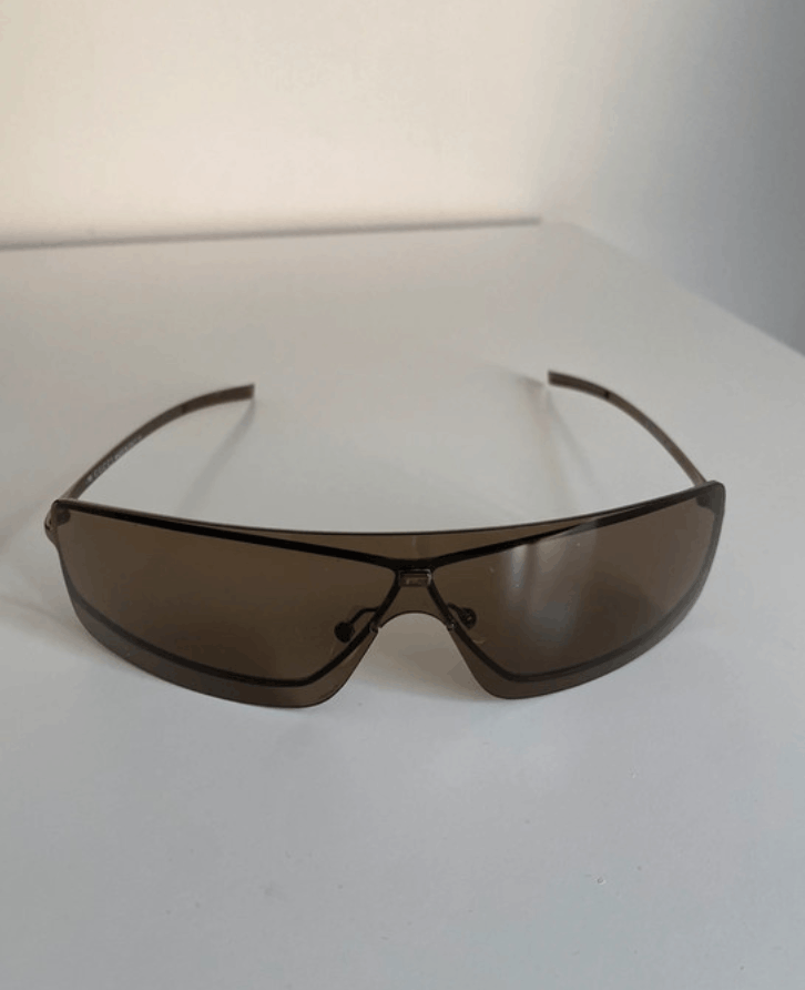 Gucci Gucci Sunglasses 1998 Mask Shield Sport Bike Pop Vintage Size ONE SIZE - 2 Thumbnail