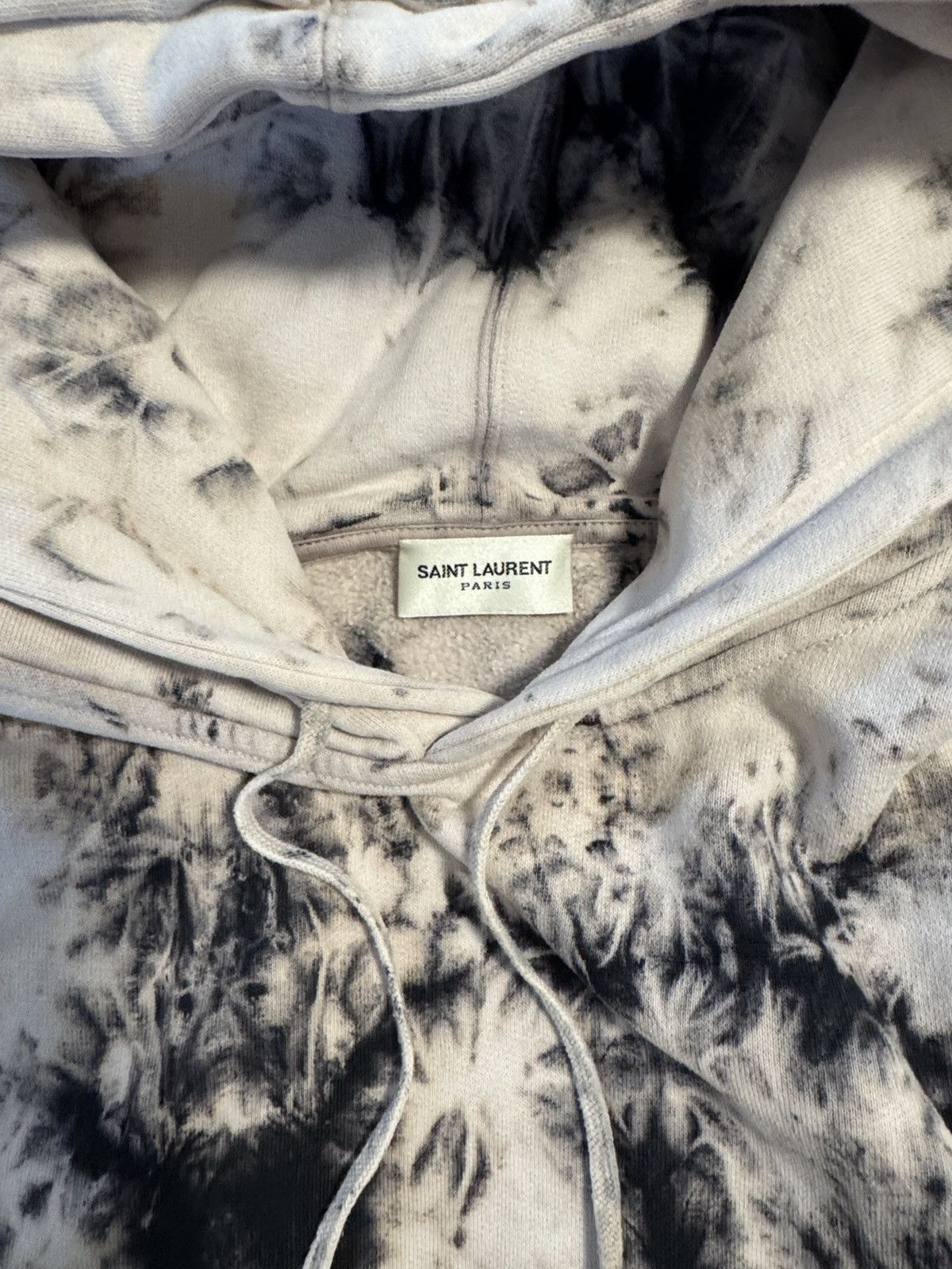 Saint Laurent Paris SAINT LAURENT Tie Dye Hoodie Size XS / US 0-2 / IT 36-38 - 1 Thumbnail