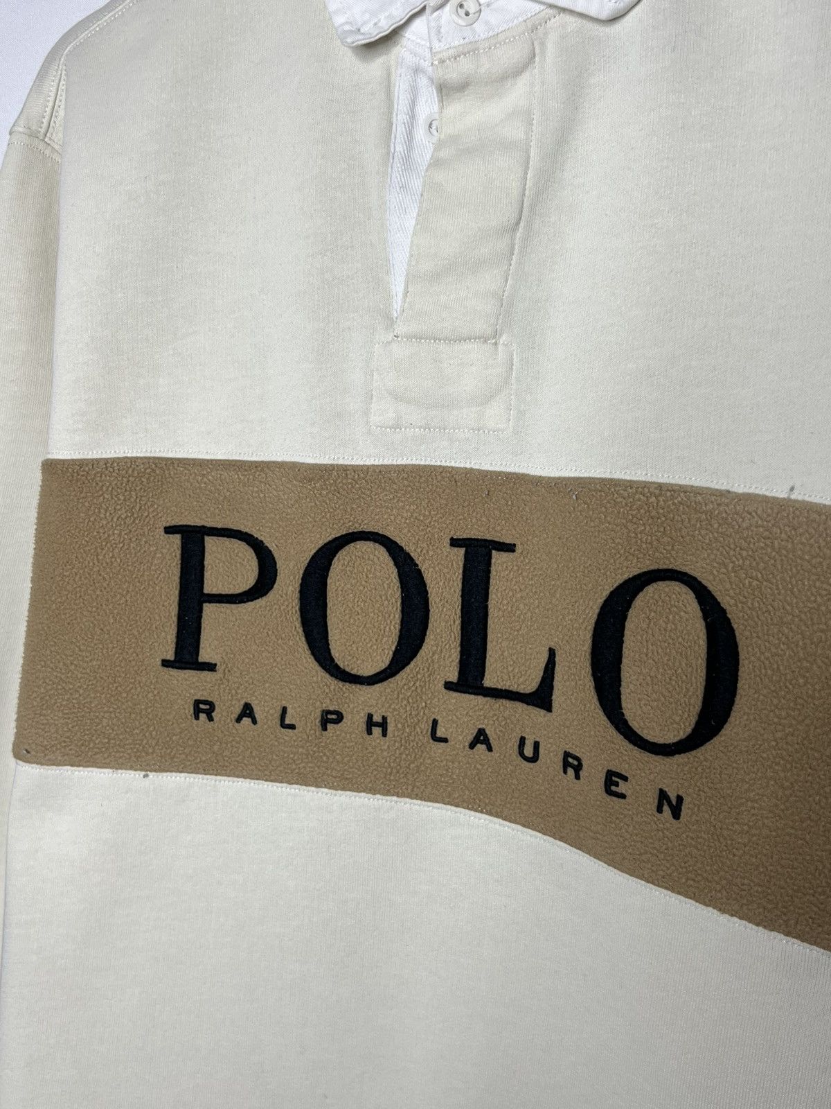 Polo Ralph Lauren Polo Ralph Lauren Big Logo Polo Shirt Long Sleeve Sweatshirt Size US L / EU 52-54 / 3 - 3 Thumbnail