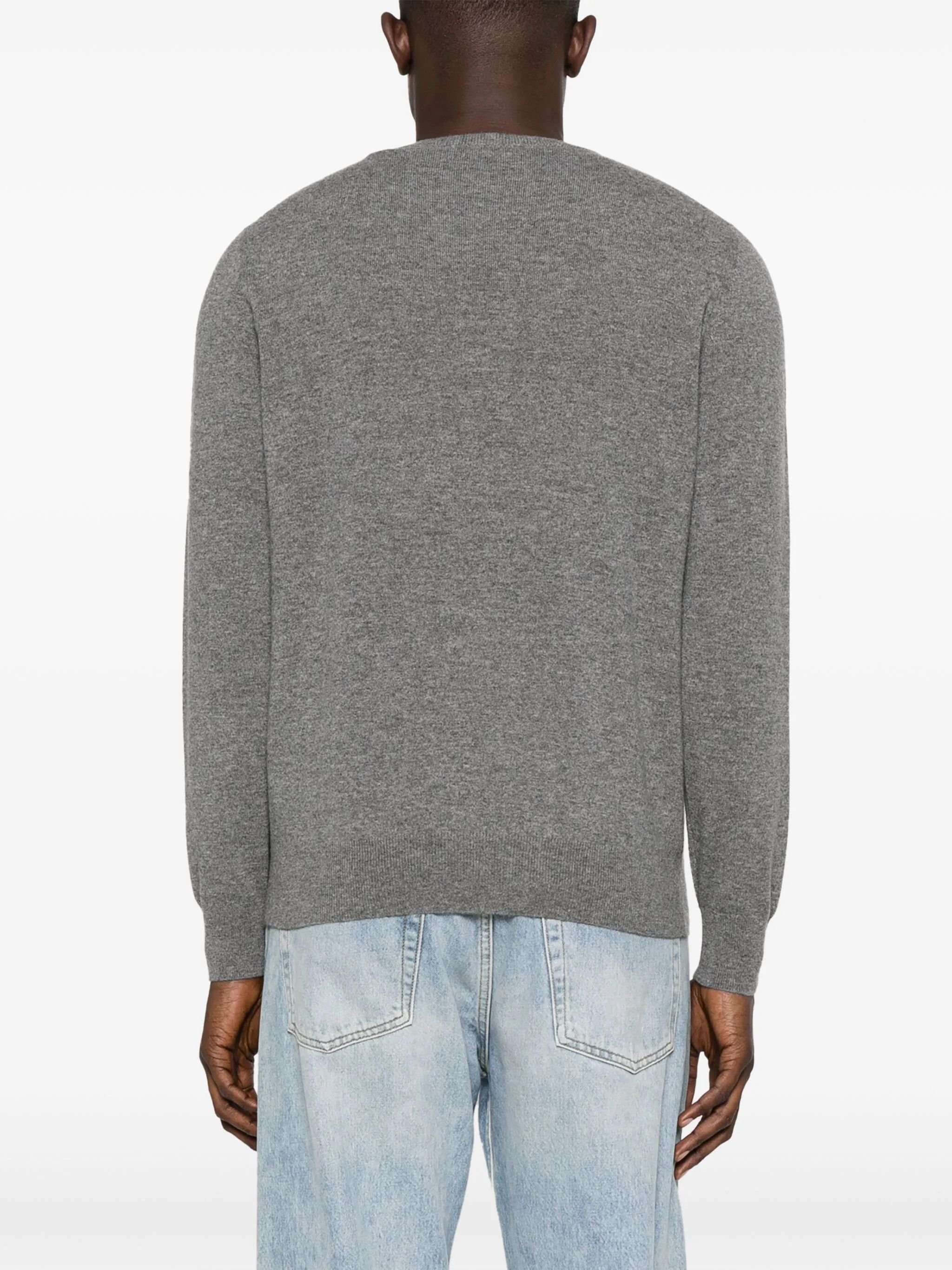 Off-White o1y0325 Cashmere Blend Sweater in Grey Size US L / EU 52-54 / 3 - 4 Thumbnail