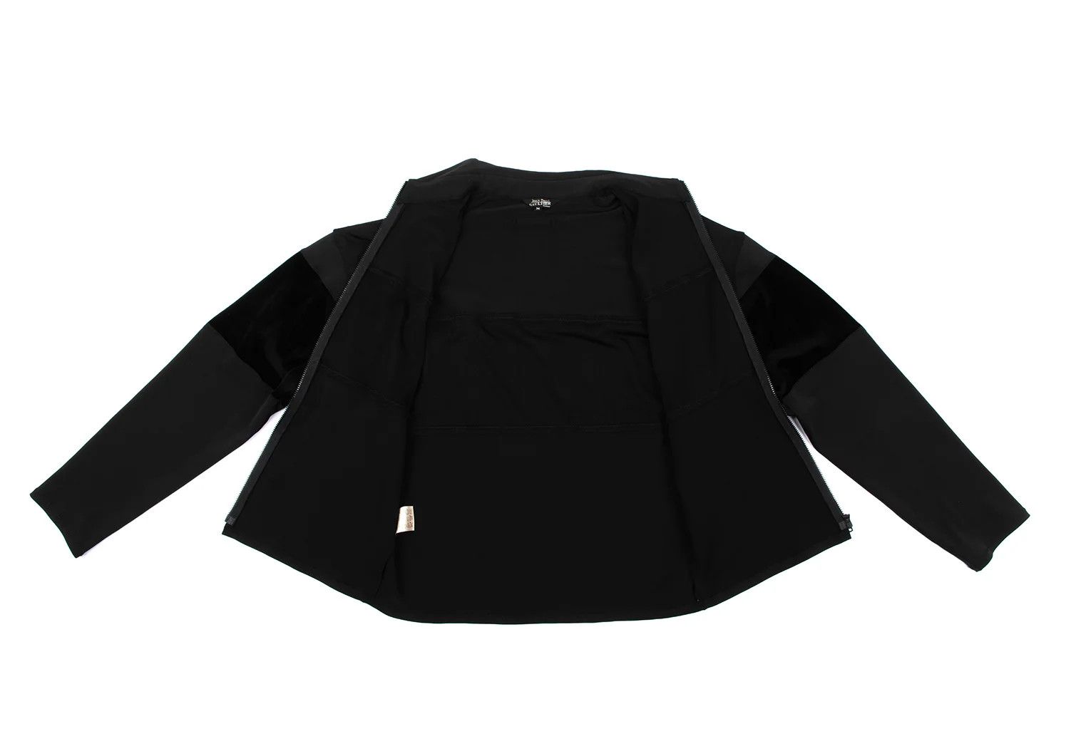 Jean Paul Gaultier Velvet Zip-Up Jacket in Black, Size M Size US M / EU 48-50 / 2 - 8 Thumbnail