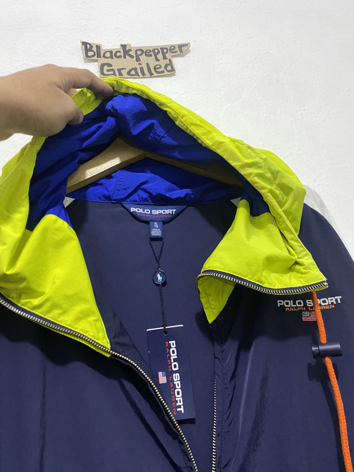 Polo Ralph Lauren Polo Sport Ralph Lauren Light Jacket Size US XL / EU 56 / 4 - 6 Thumbnail