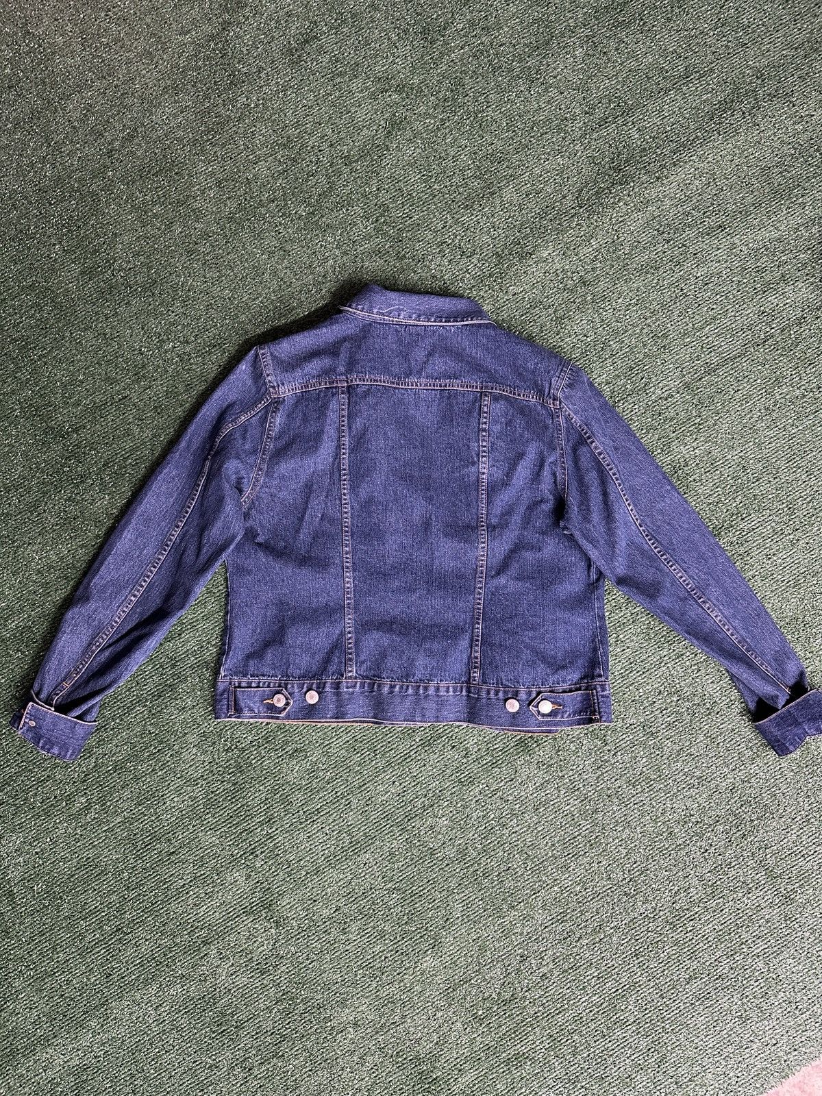 Lands' End Lands End Denim Jacket Size L / US 10 / IT 46 - 2 Thumbnail