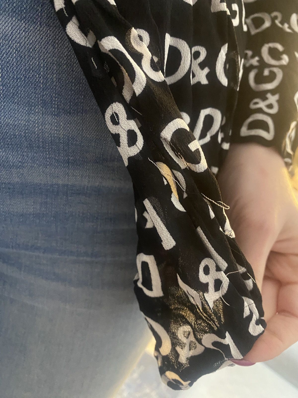Dolce & Gabbana Dolce & gabbana luxury dg monogram ultra rare women shirt Size M / US 6-8 / IT 42-44 - 11 Thumbnail