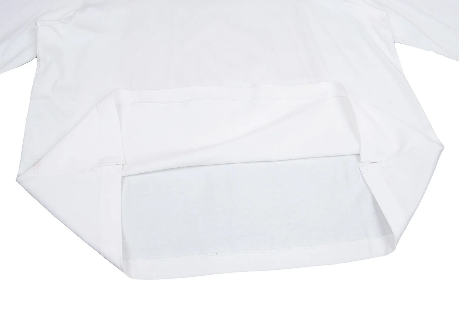 Yohji Yamamoto Yohji Yamamoto Henry Neck Cotton T-Shirt White M Size US M / EU 48-50 / 2 - 15 Thumbnail