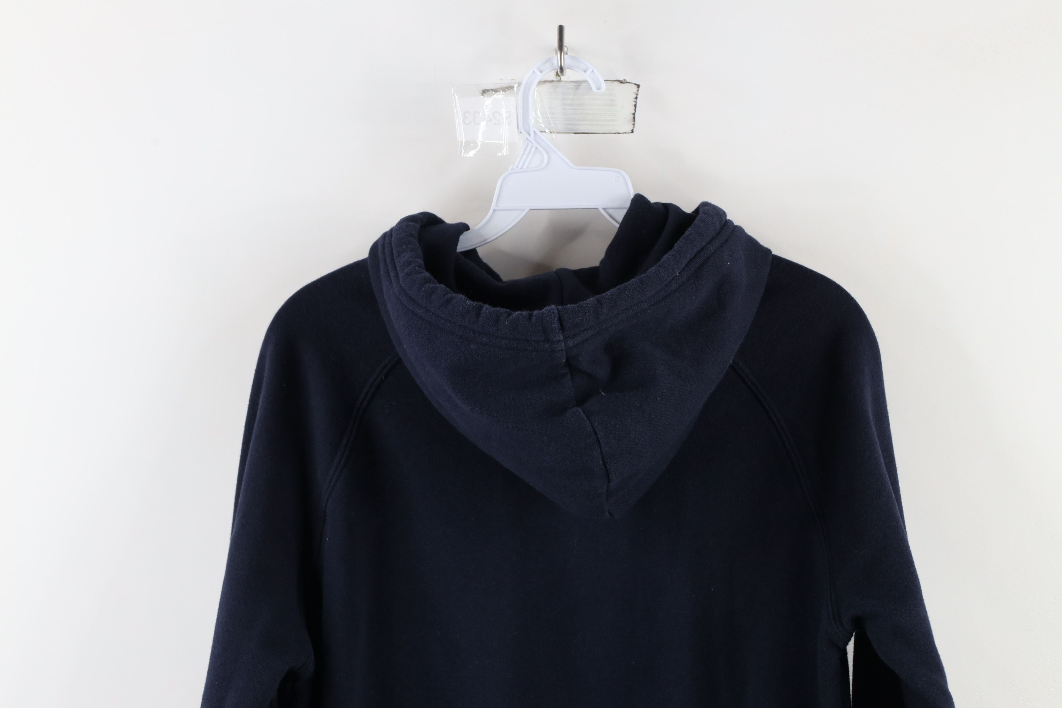 The North Face × Vintage Vintage The North Face Spell Out Big Logo Star Hoodie Blue Size S / US 4 / IT 40 - 12 Thumbnail