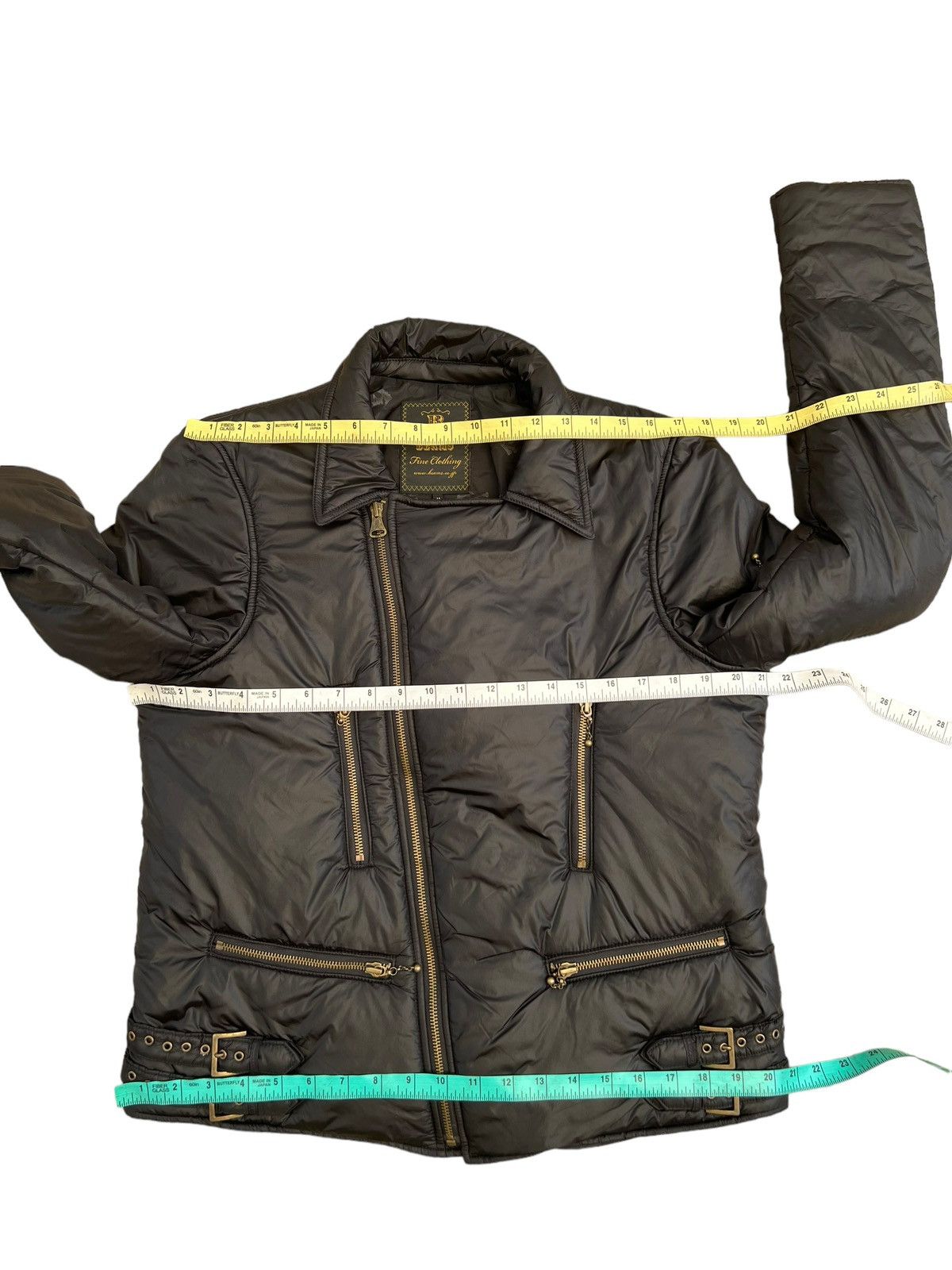Beams Plus Vintage Beams Japan Punk Rock Motorcycle Puffer Jacket Size US M / EU 48-50 / 2 - 4 Thumbnail