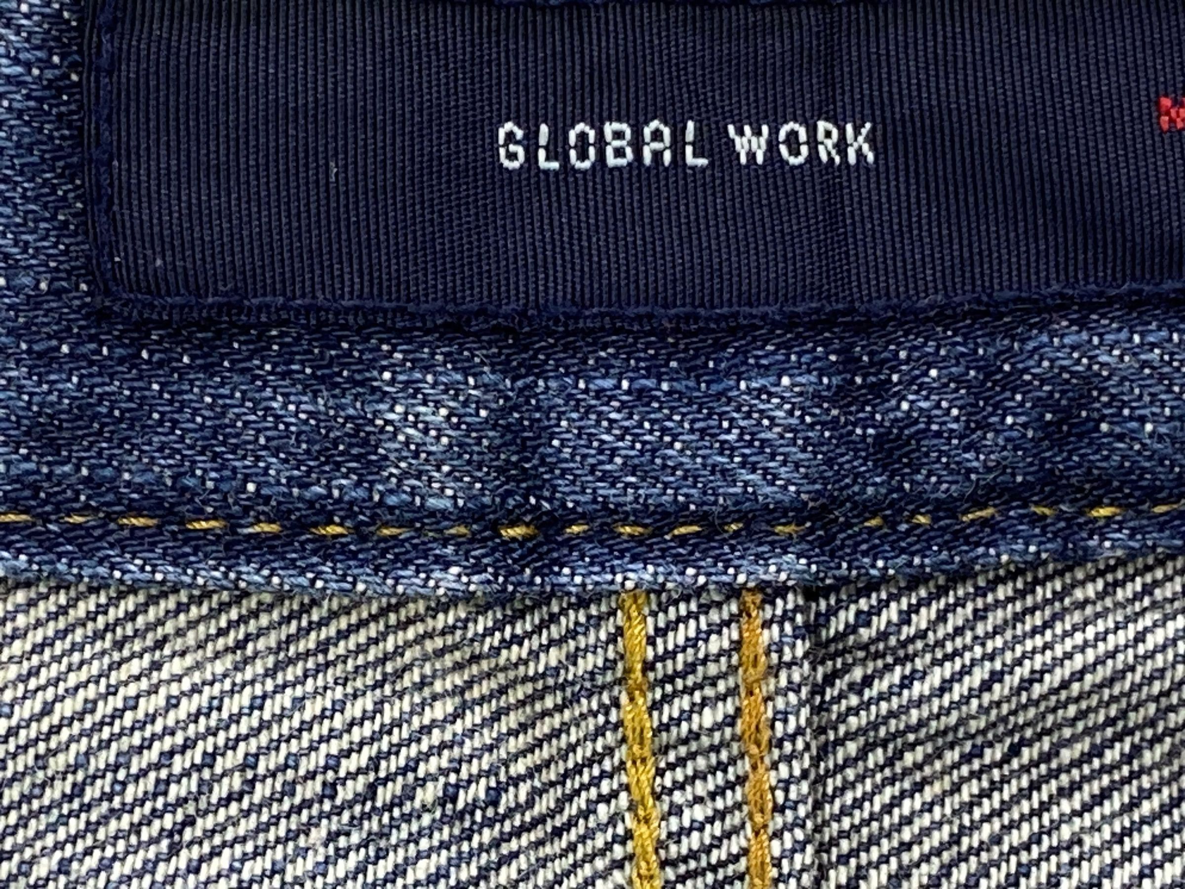 Global Work Baker Pocket Loose Jeans Size US 31 - 9 Thumbnail