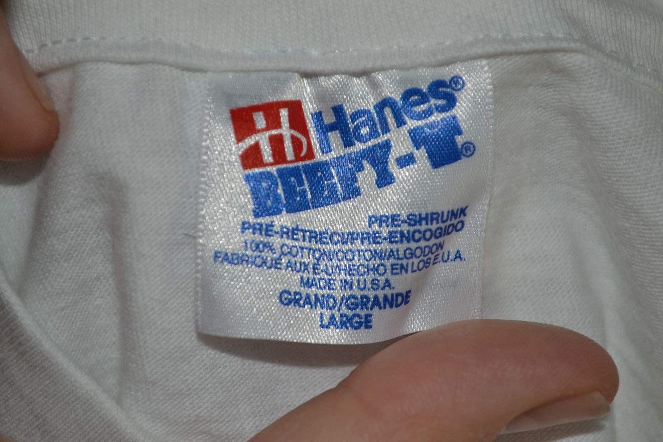 Hanes × Vintage Vintage 90s Dirt Devil Single Stitch tee t-shirt L Size US L / EU 52-54 / 3 - 10 Thumbnail