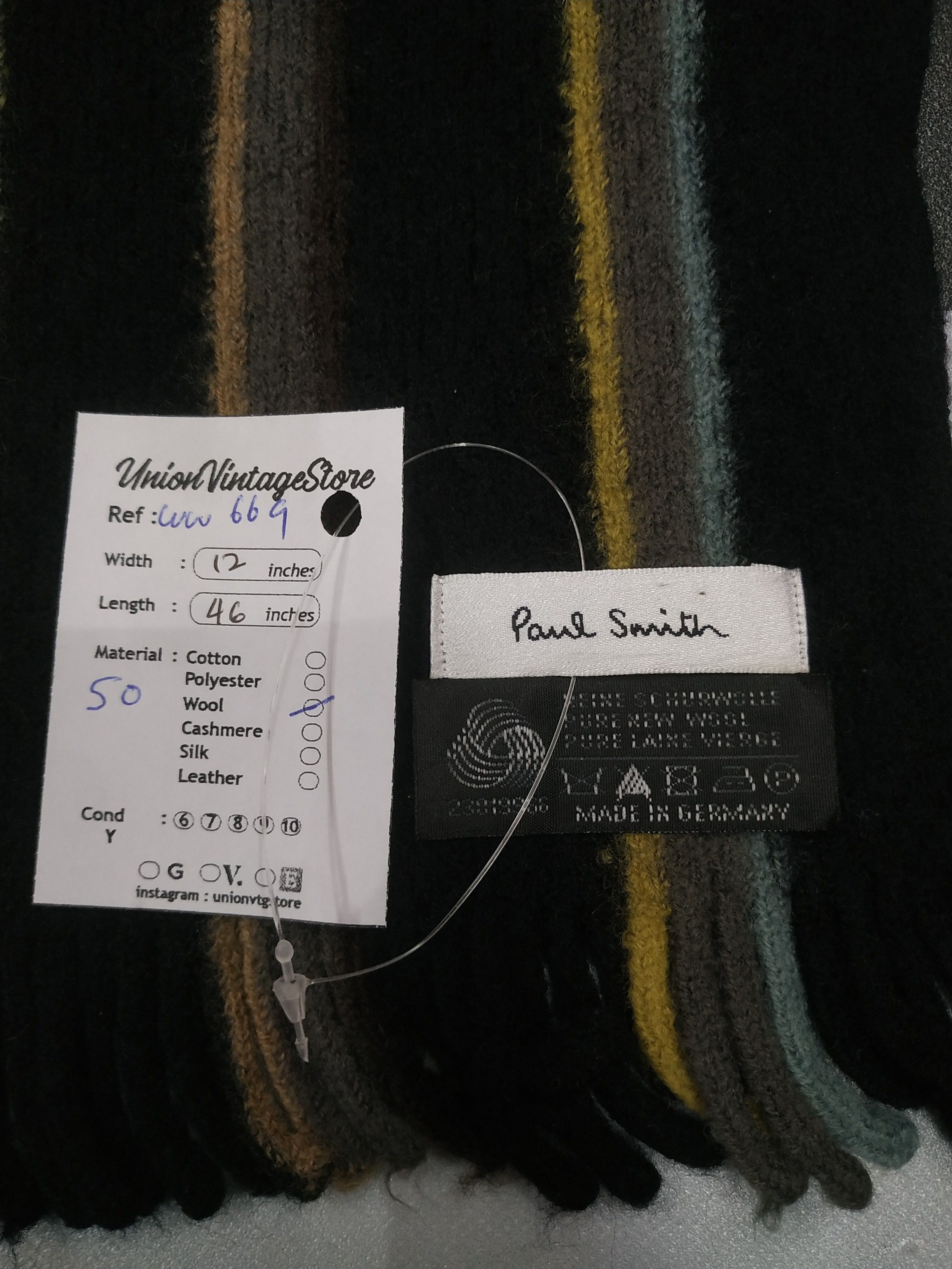 Paul Smith Paul Smith Scarf / Muffler / Neckwear - WW669 Size ONE SIZE - 6 Thumbnail