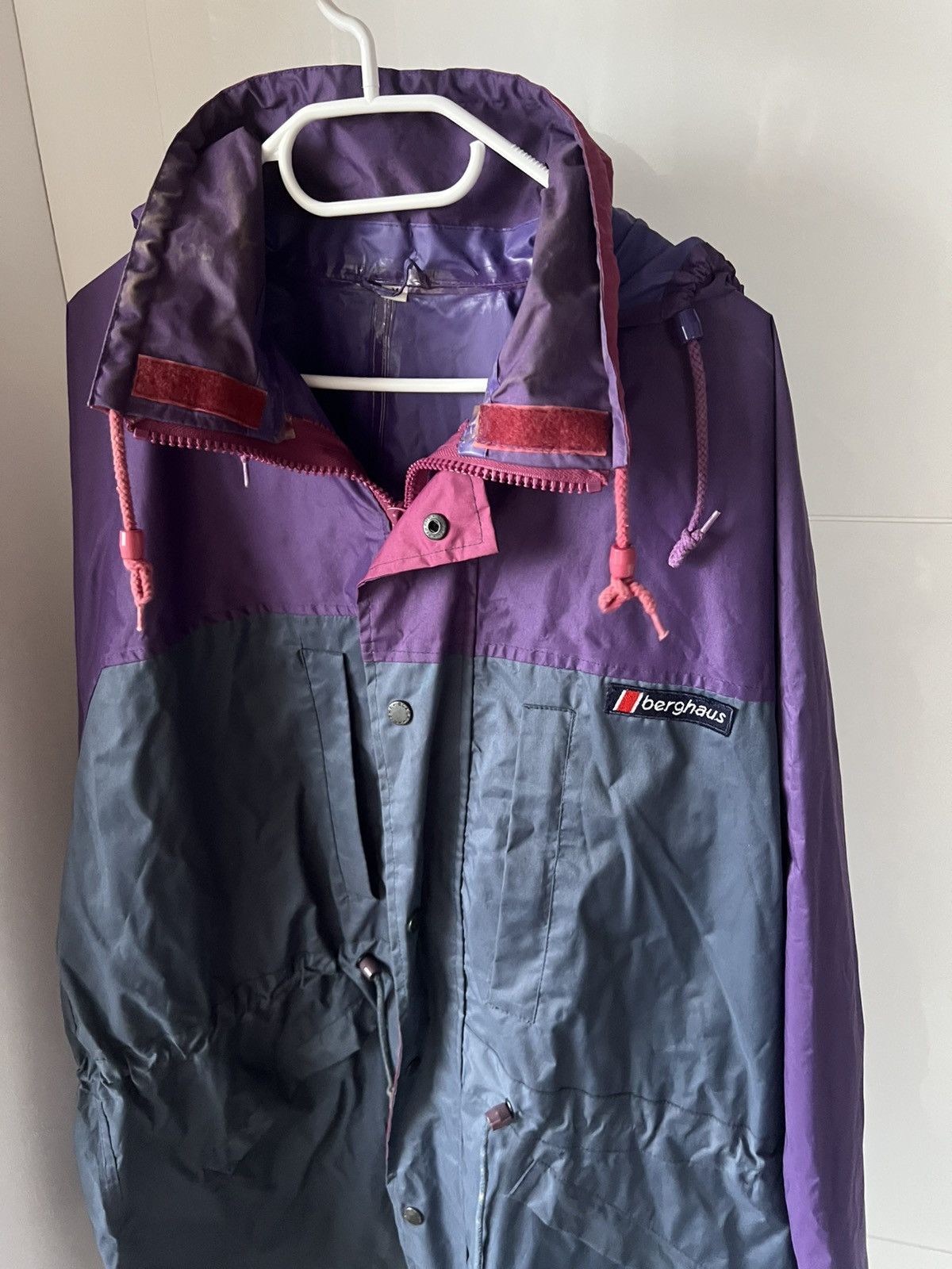 Berghaus Vintage Berghaus 00s Waterproof Regular Gorpcore Jacket Size US XL / EU 56 / 4 - 4 Thumbnail