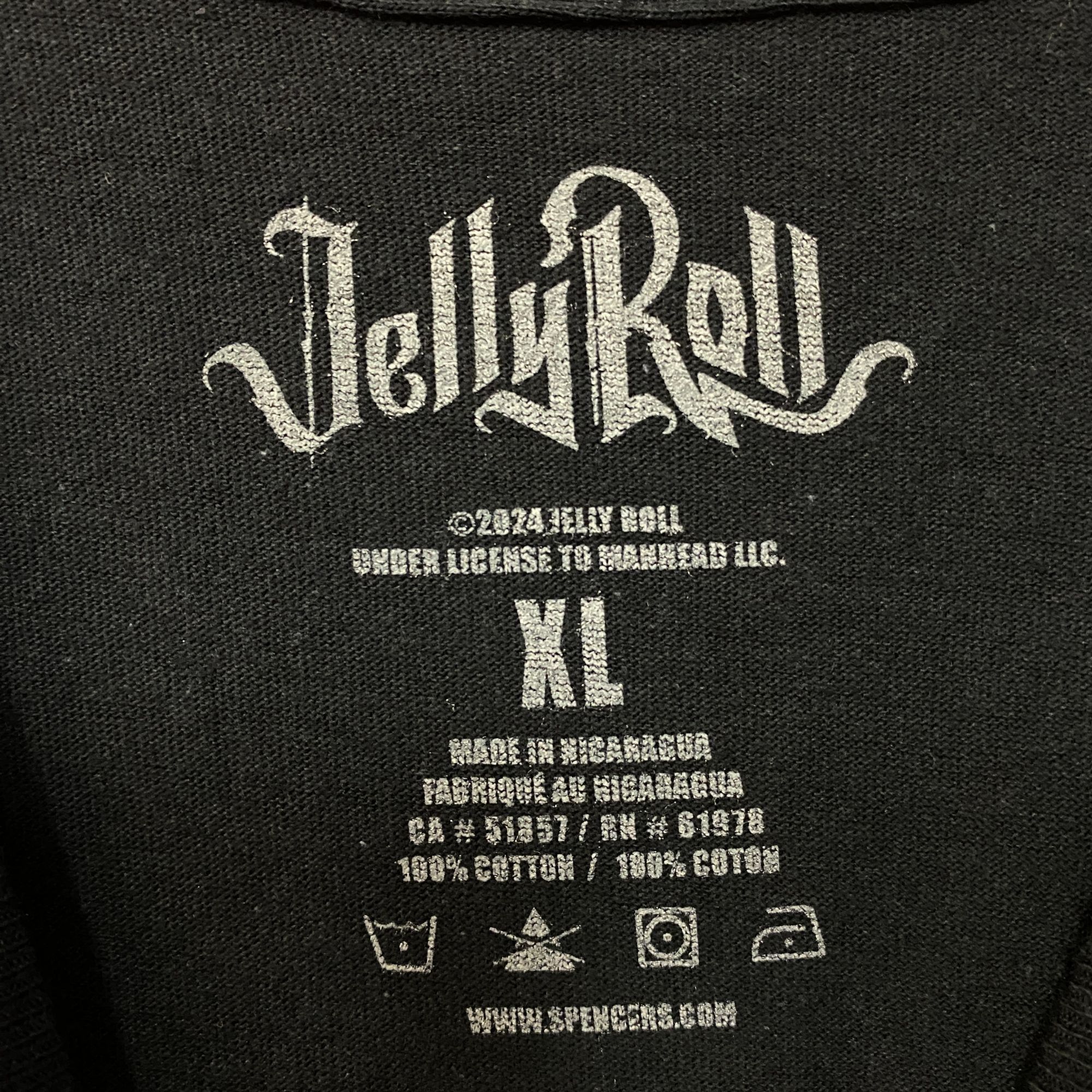 Band Tees Jelly Roll Halfway To Hell Whitsitt Chapel Album T-Shirt XL Size US XL / EU 56 / 4 - 4 Thumbnail