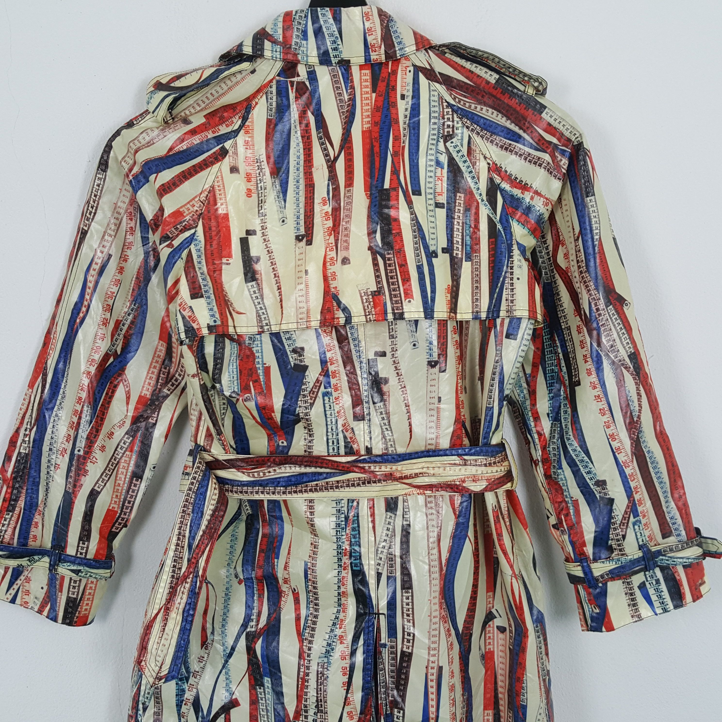 Jean Paul Gaultier × Vintage JEAN PAUL GAULTIER Fashion Style Rare Design Trench Jacket Size S / US 4 / IT 40 - 4 Thumbnail