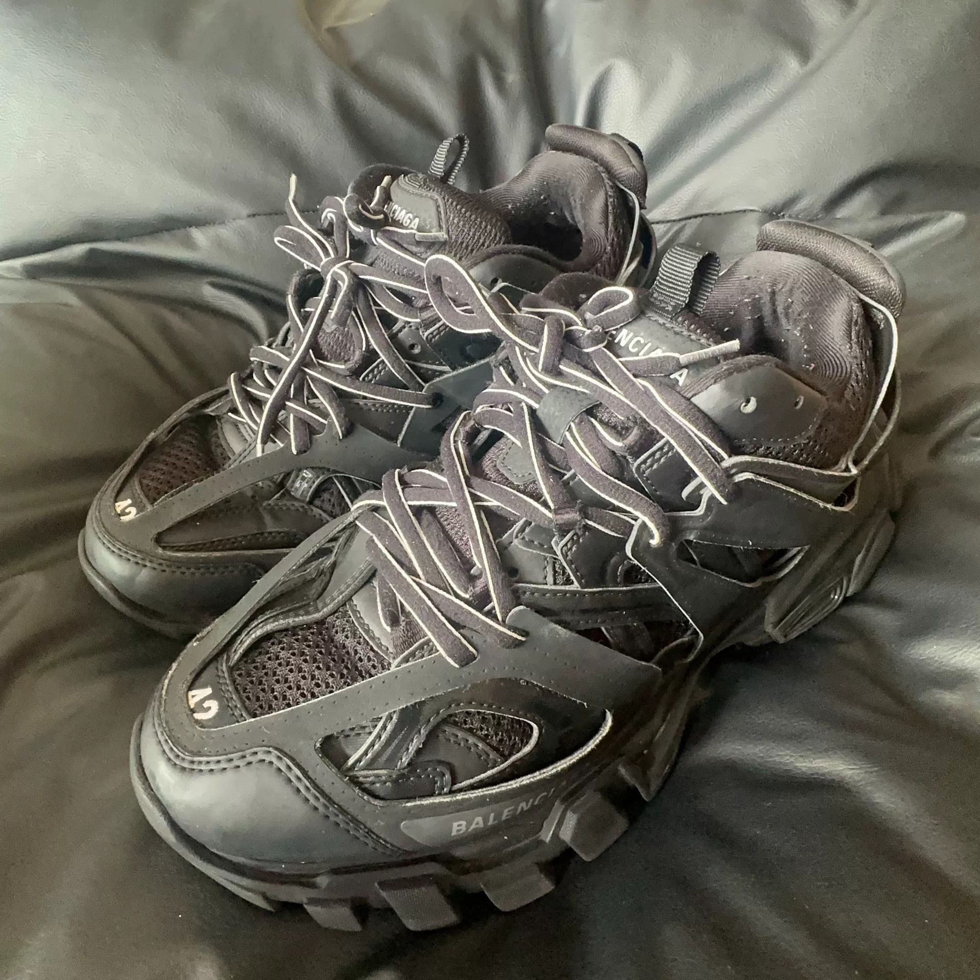 Balenciaga Balenciaga defender black sneaker size 42 | Grailed